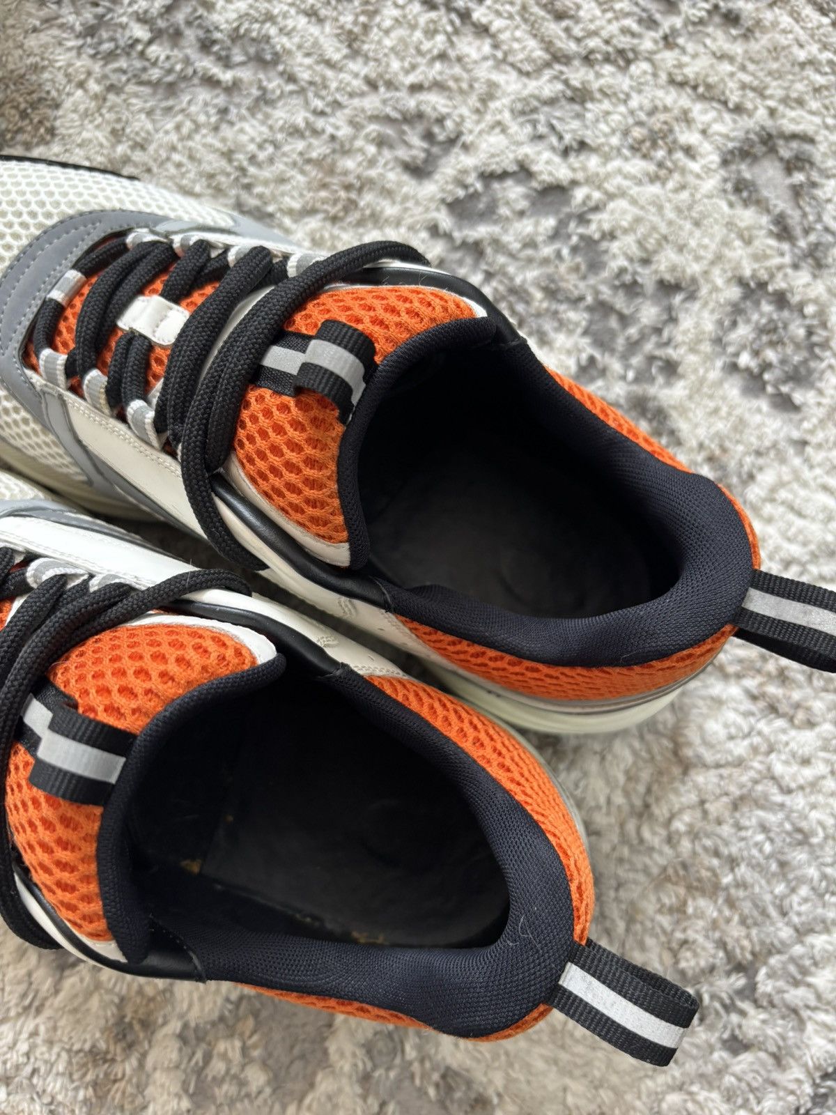 Dior Dior B22 Orange / Grey / White Sneakers Size US 12 / EU 45 - 5 Thumbnail
