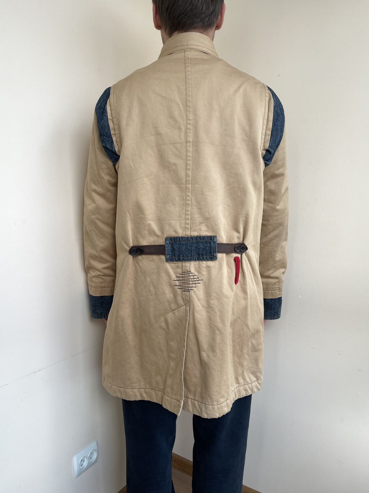 Dsquared2 Dsquared2 Homeless Collection F/W 2002 Hybrid Coat Vintage Size US M / EU 48-50 / 2 - 5 Thumbnail