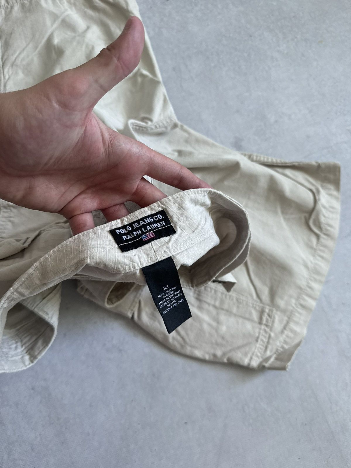 Other Vintage Polo Jeans CO. Ralph Lauren Aviator Baggy Y2K Shorts Size US 32 / EU 48 - 10 Thumbnail