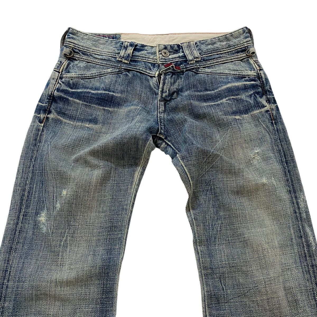 Marithe + Francois Girbaud ☀️Nice design MFG bootcut style jeans Size 28" / US 6 / IT 42 - 3 Thumbnail