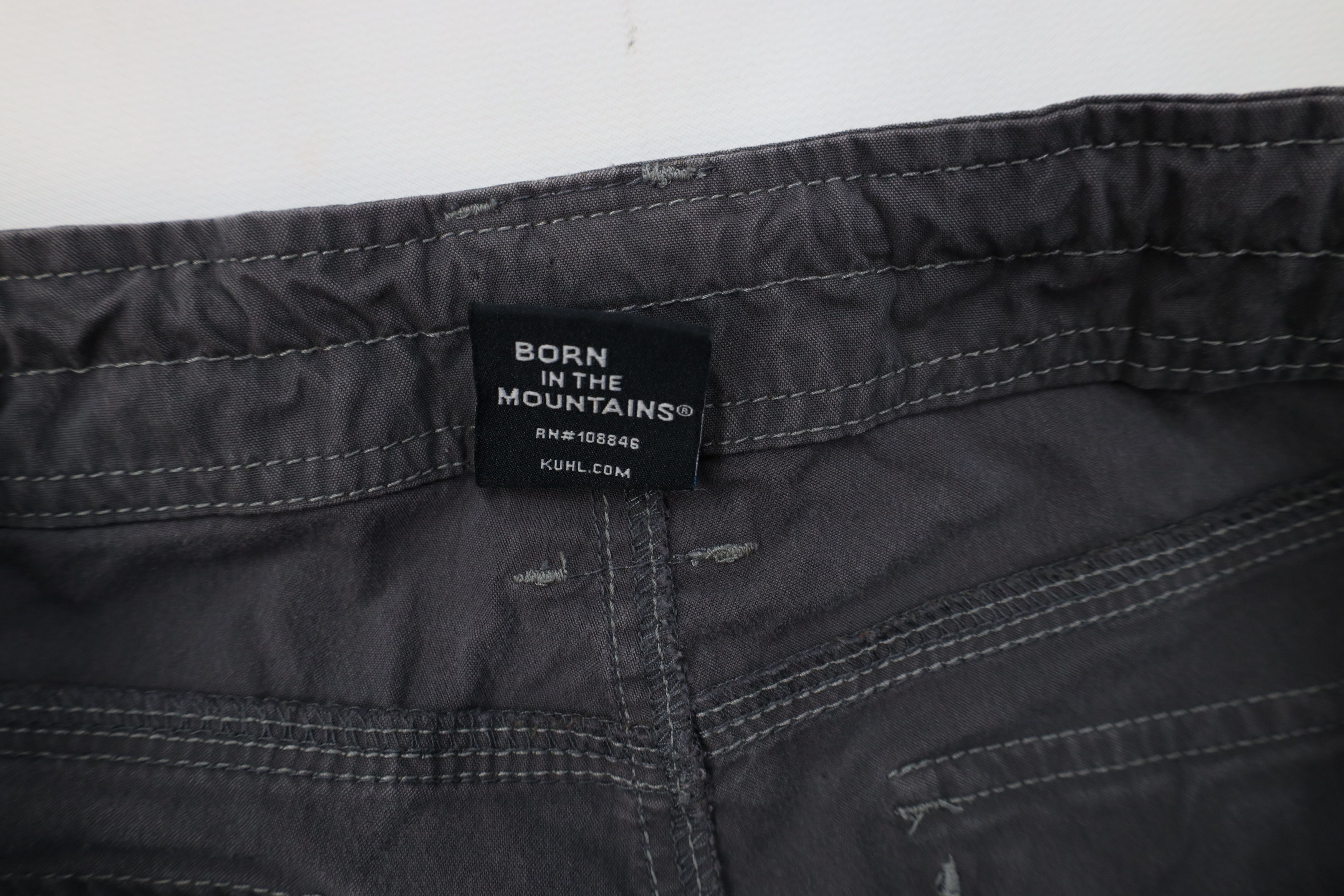 Kuhl Kuhl Mountain Short Splash Roll Up Hiking Cargo Pants Gray Size 28" / US 6 / IT 42 - 8 Thumbnail