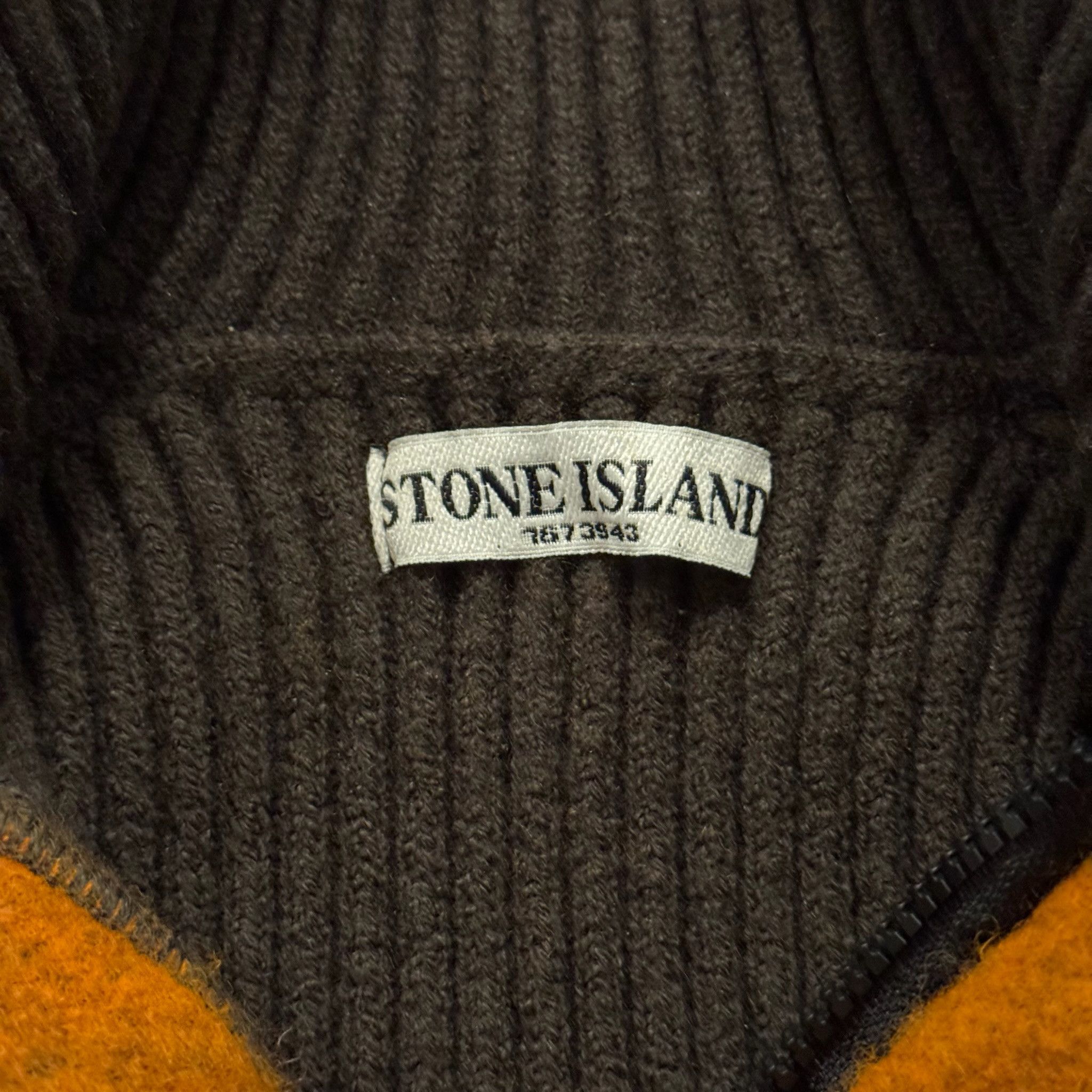 Stone Island Stone Island Brown wool sweater Size US M / EU 48-50 / 2 - 4 Thumbnail