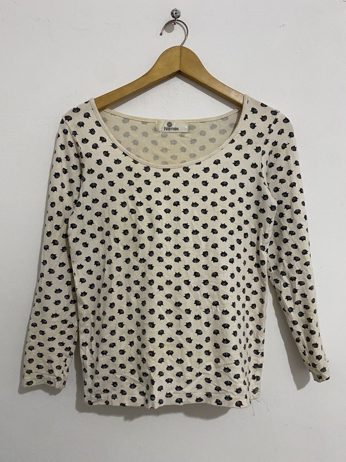 Issey Miyake Nenet logo longsleeve isseymiyake design AA0028 Size US S / EU 44-46 / 1 - 1 Thumbnail