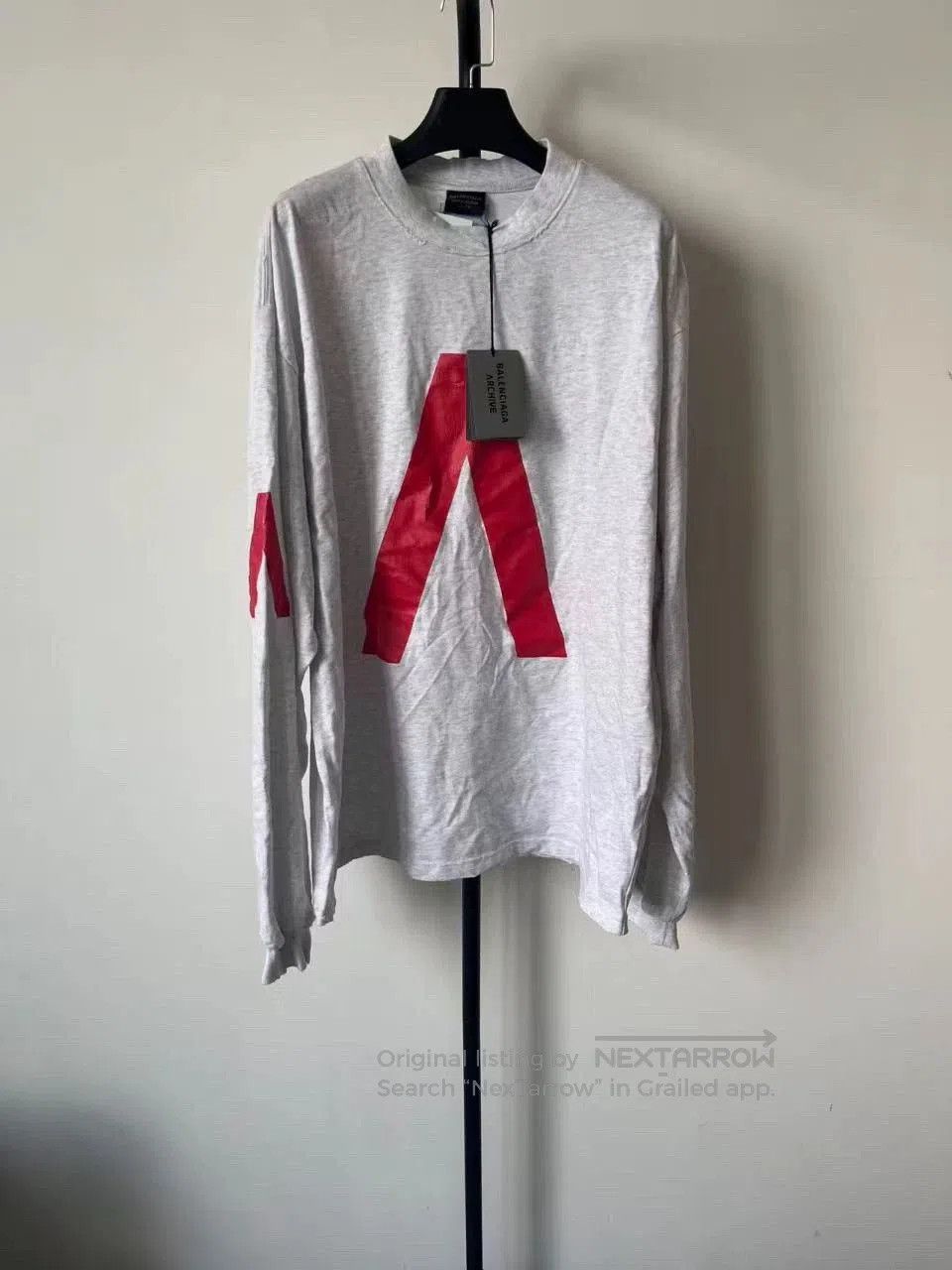 Balenciaga Balenciaga Archive Series Long Sleeve T-Shirt. Size US L / EU 52-54 / 3 - 1 Thumbnail