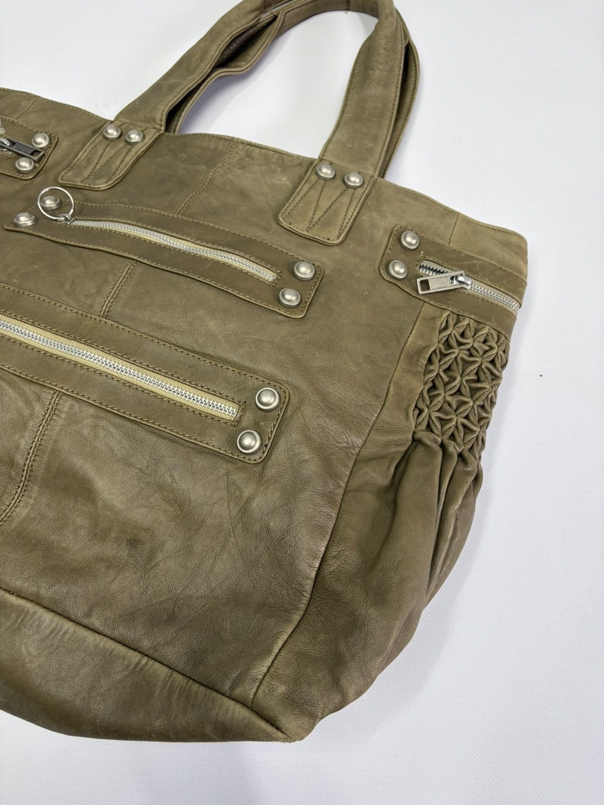If Six Was Nine Vintage 00s If Six Was Nine Like Balenciaga Leather Bag Size ONE SIZE - 10 Thumbnail