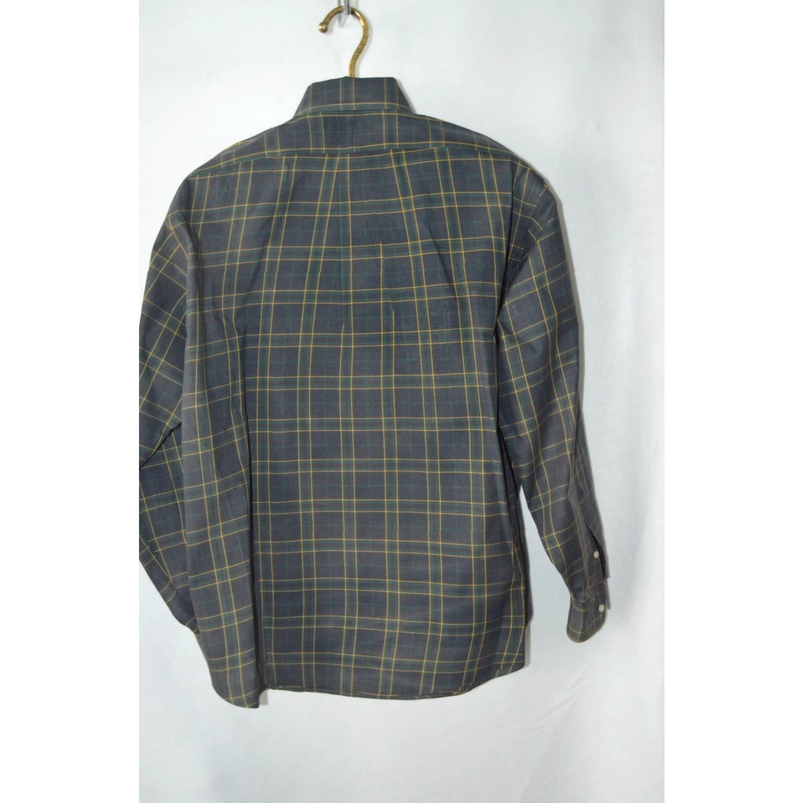 Polo Ralph Lauren VINTAGE Polo Ralph Lauren Shirt Green Plaid L/S Classic Fit Button-Up Size US L / EU 52-54 / 3 - 2 Thumbnail