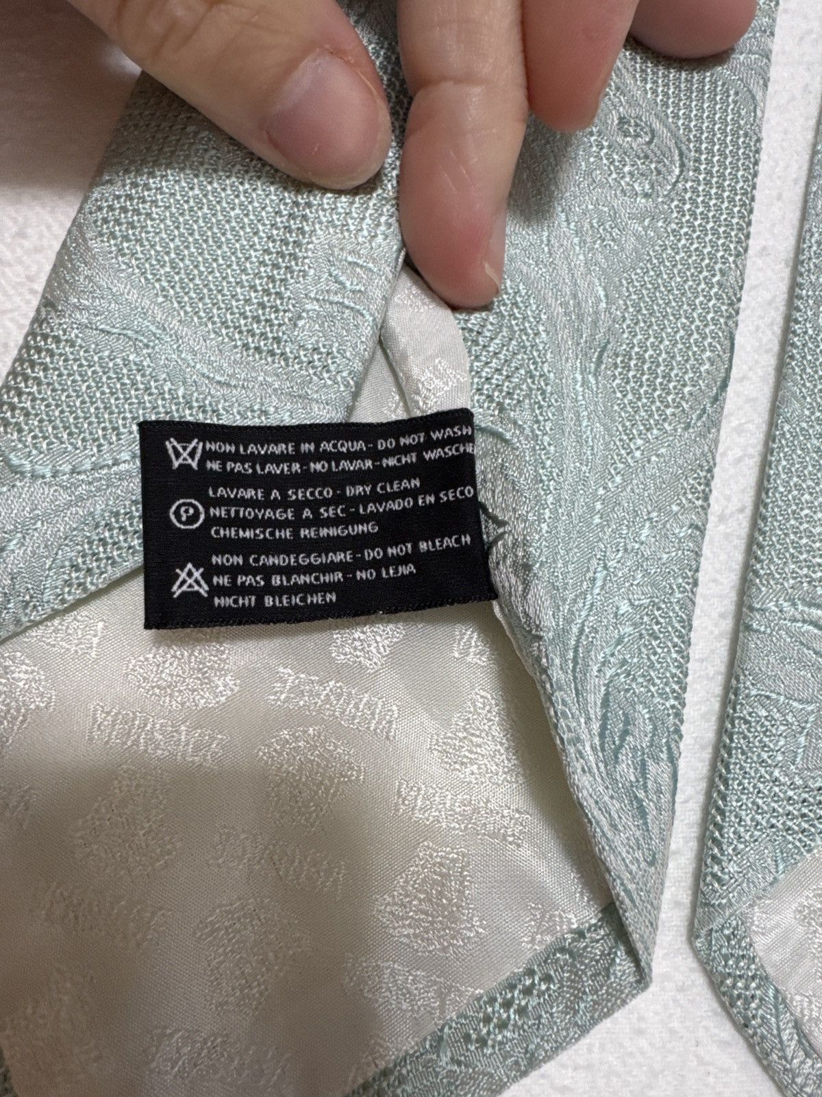 Versace Versace silk tie Size ONE SIZE - 6 Thumbnail