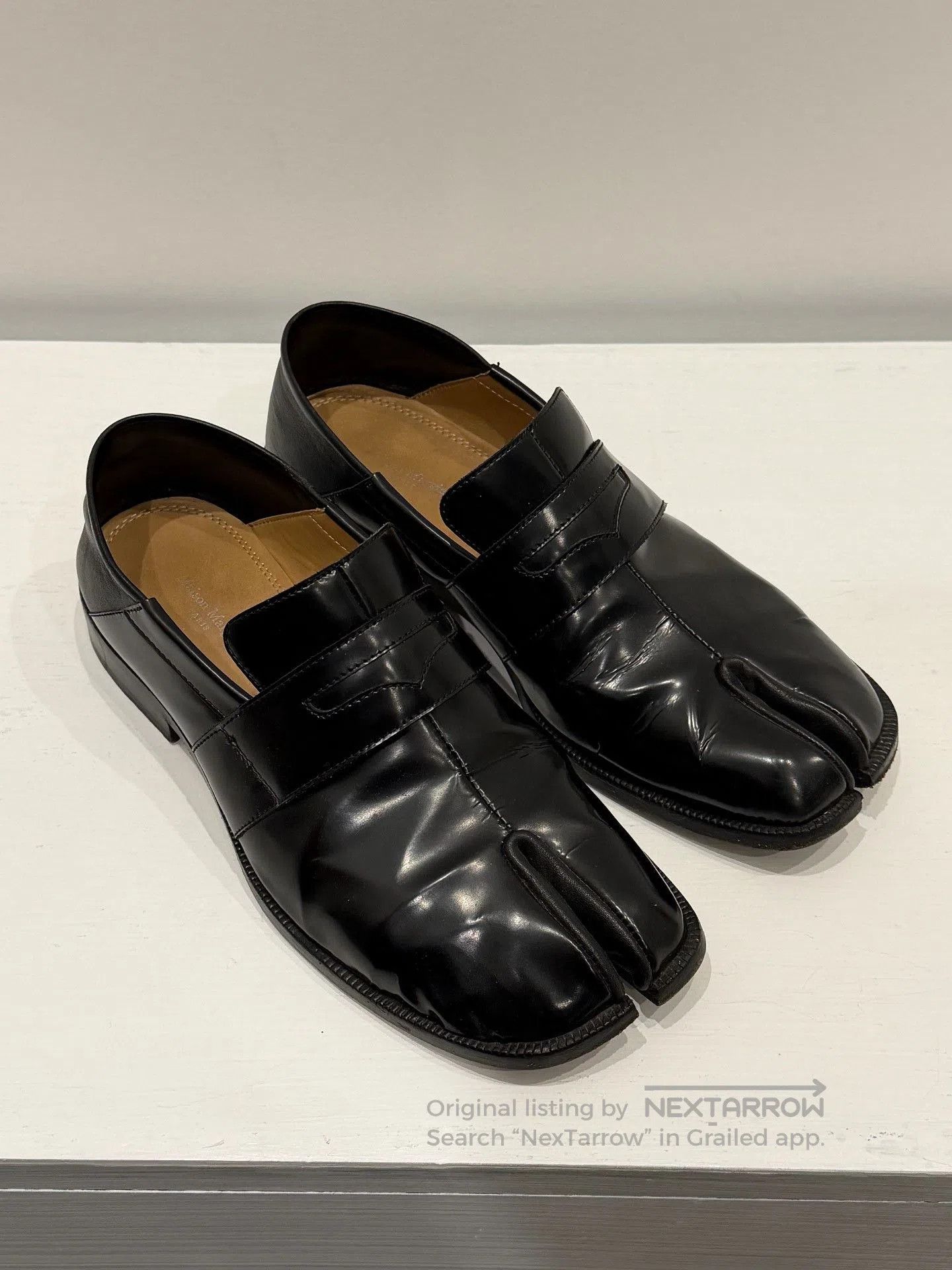 Maison Margiela Maison Margiela Tabi Leather Loafers. Size US 7 / IT 37 - 7 Thumbnail