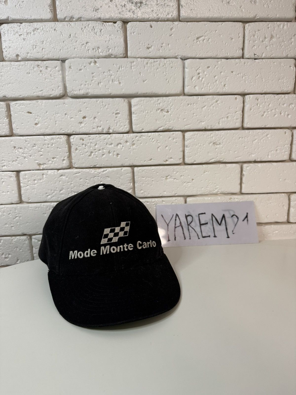 Vintage Mode Monte Carlo cap hat Size ONE SIZE - 1 Thumbnail