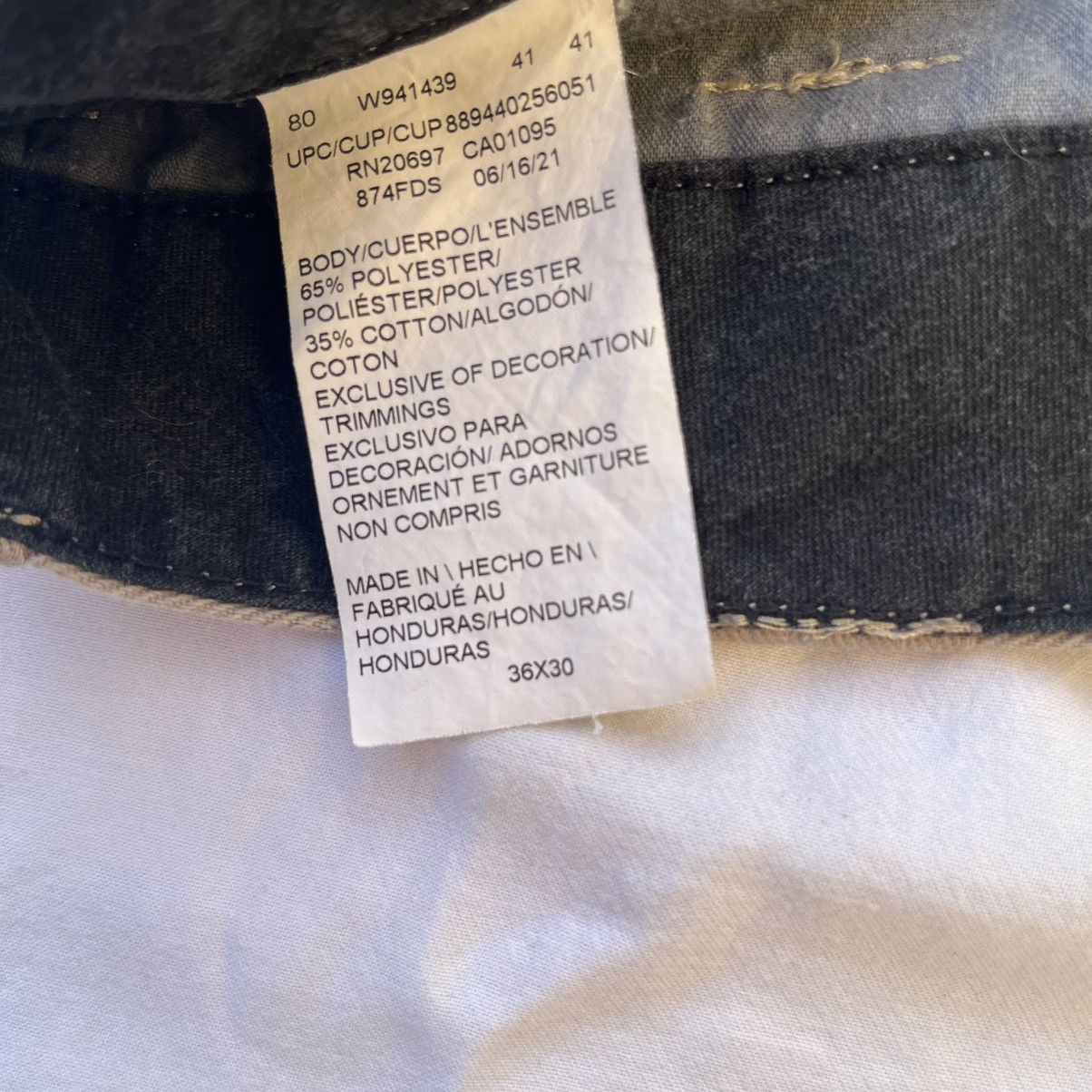 Dickies Baggy Khaki dickies Size US 36 / EU 52 - 2 Thumbnail
