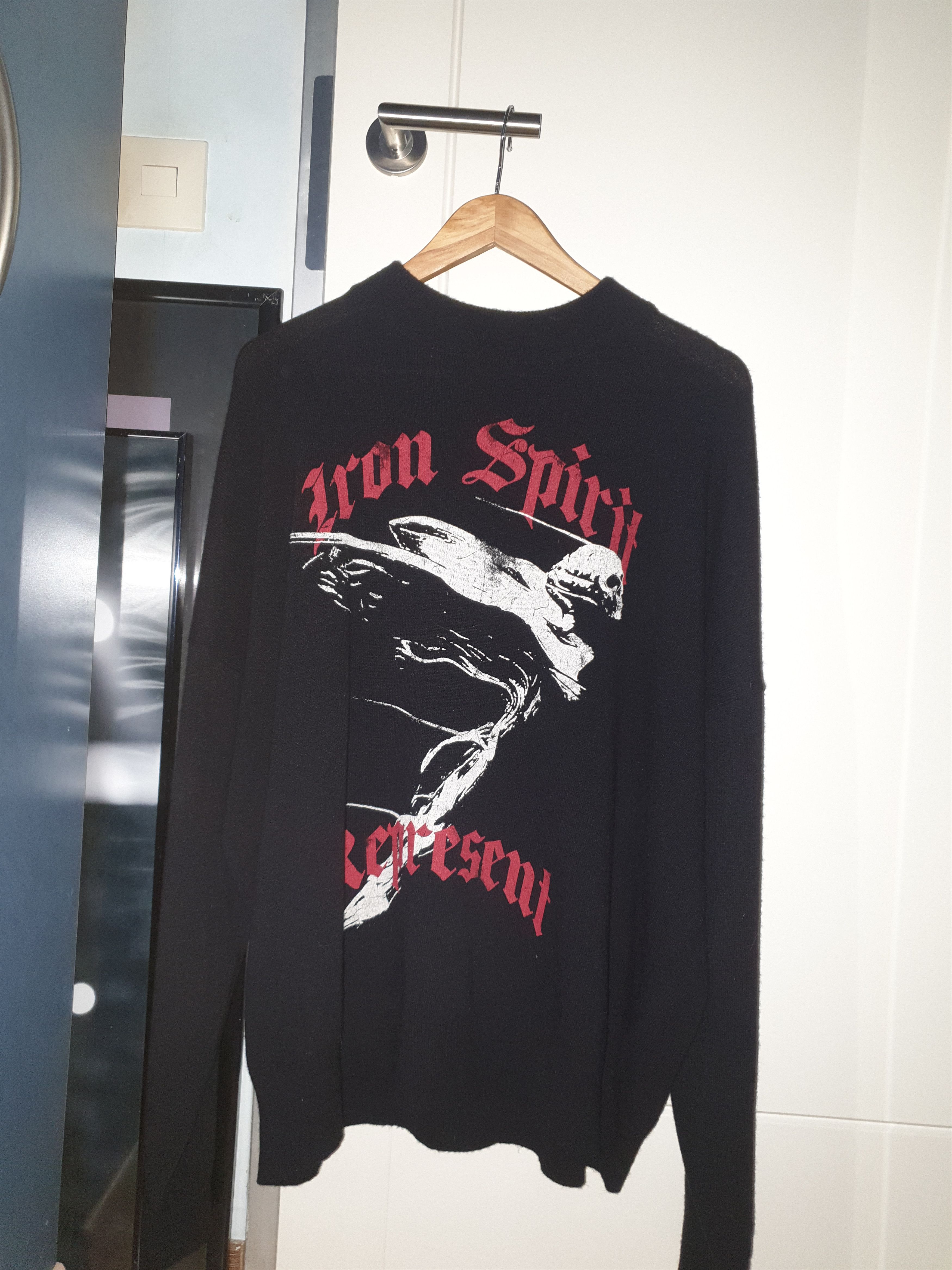 Represent Clo. Represent Clo - Iron Spirit Knit Sweater - Size M Size US M / EU 48-50 / 2 - 3 Thumbnail