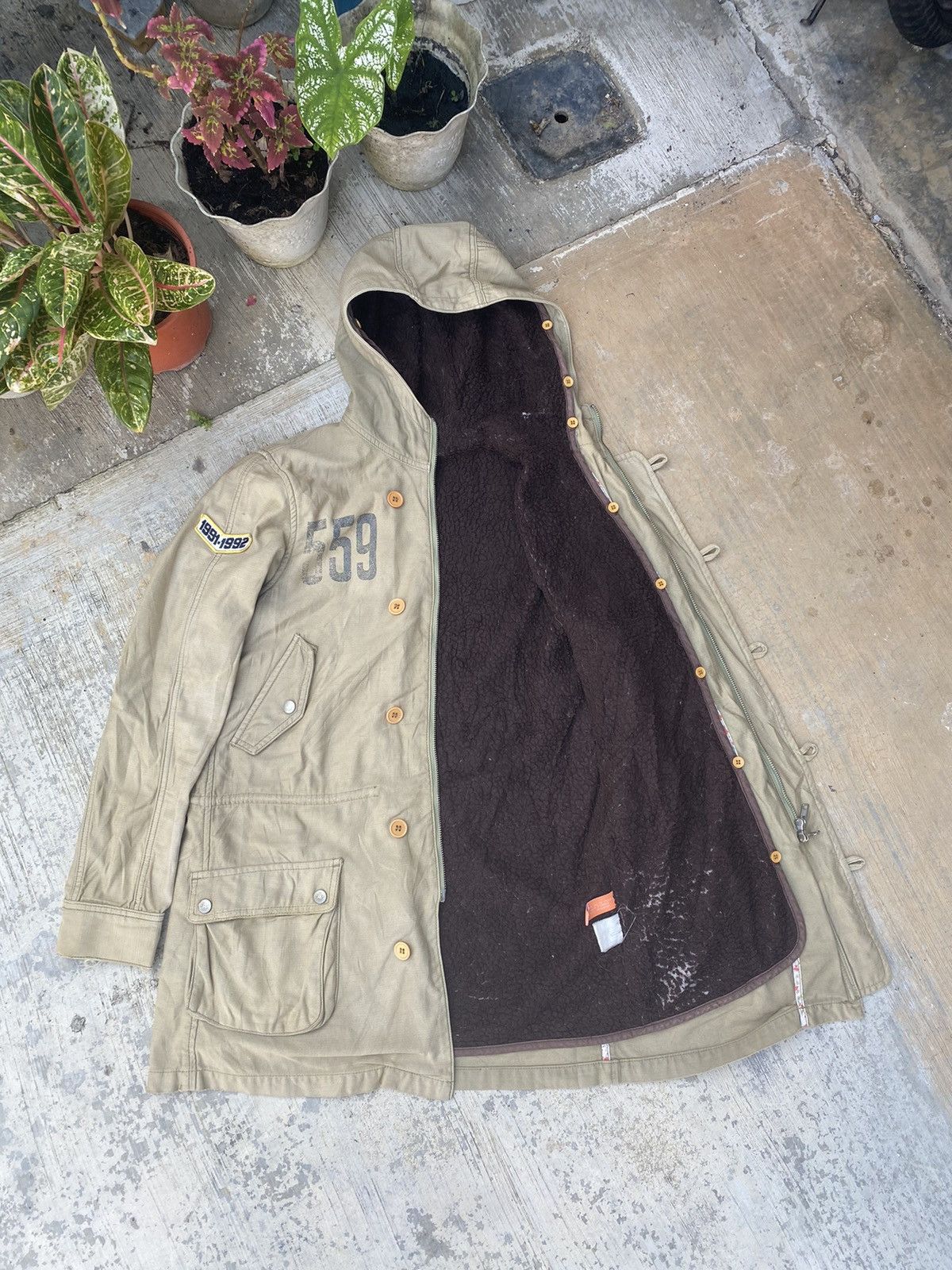 Japanese Brand Vintage AsRabbit Inspired Military Parka Size M / US 6-8 / IT 42-44 - 6 Thumbnail