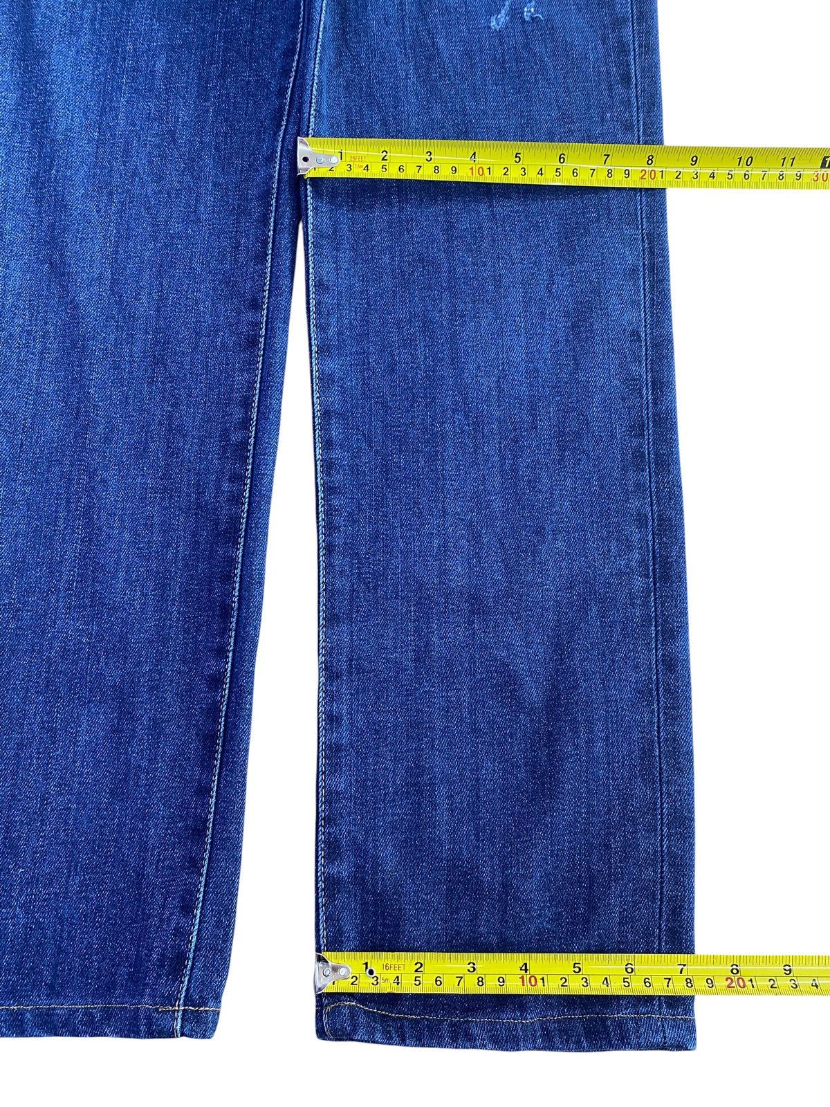 Edwin Vintage Edwin 503 Dark Blue Wash Style Straight Cut Jeans Size US 28 / EU 44 - 8 Thumbnail