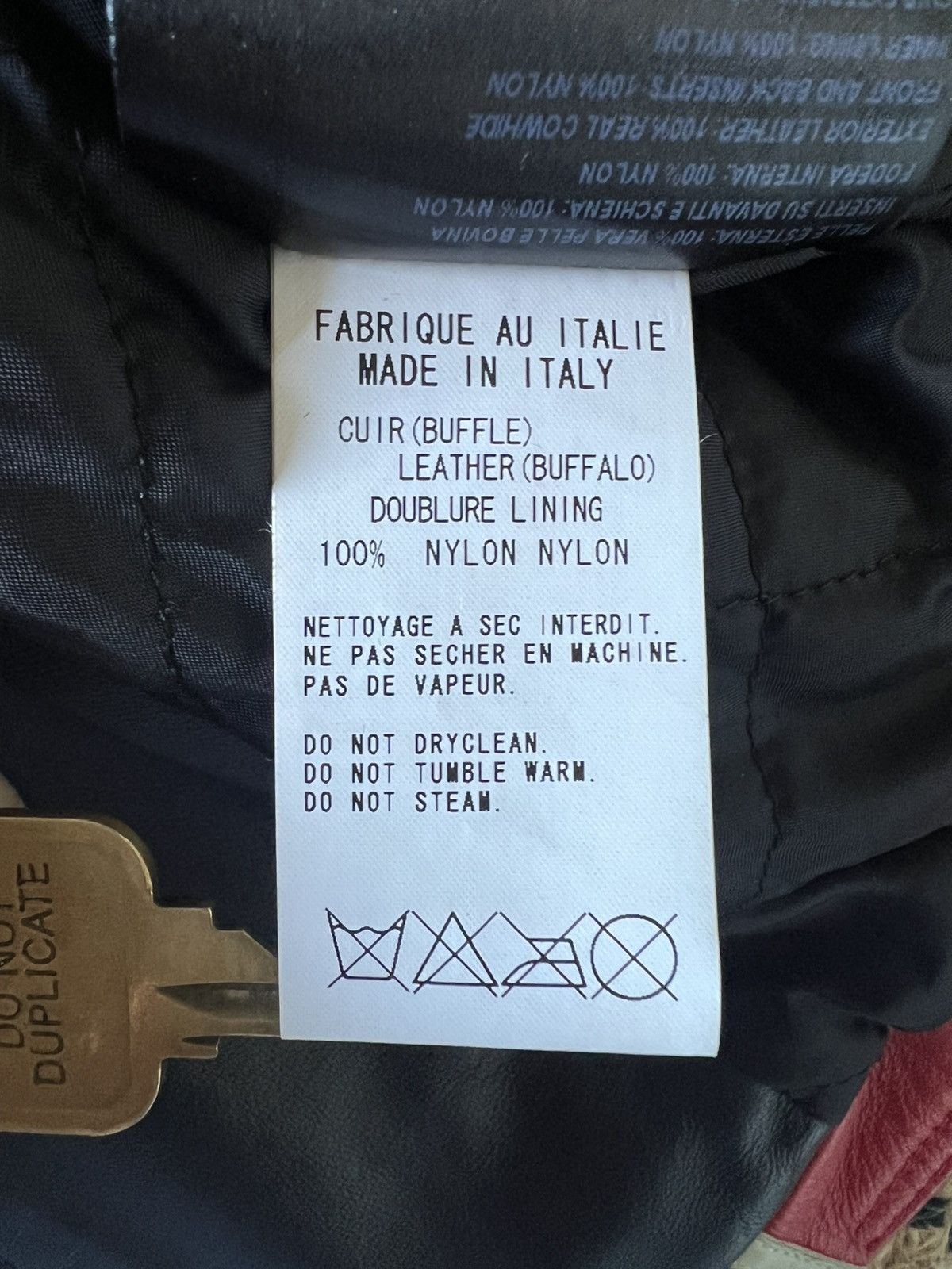 Y's for Men Y’s x Dainese AW04 “Split” Moto Leather Jacket Size US XS / EU 42 / 0 - 11 Thumbnail