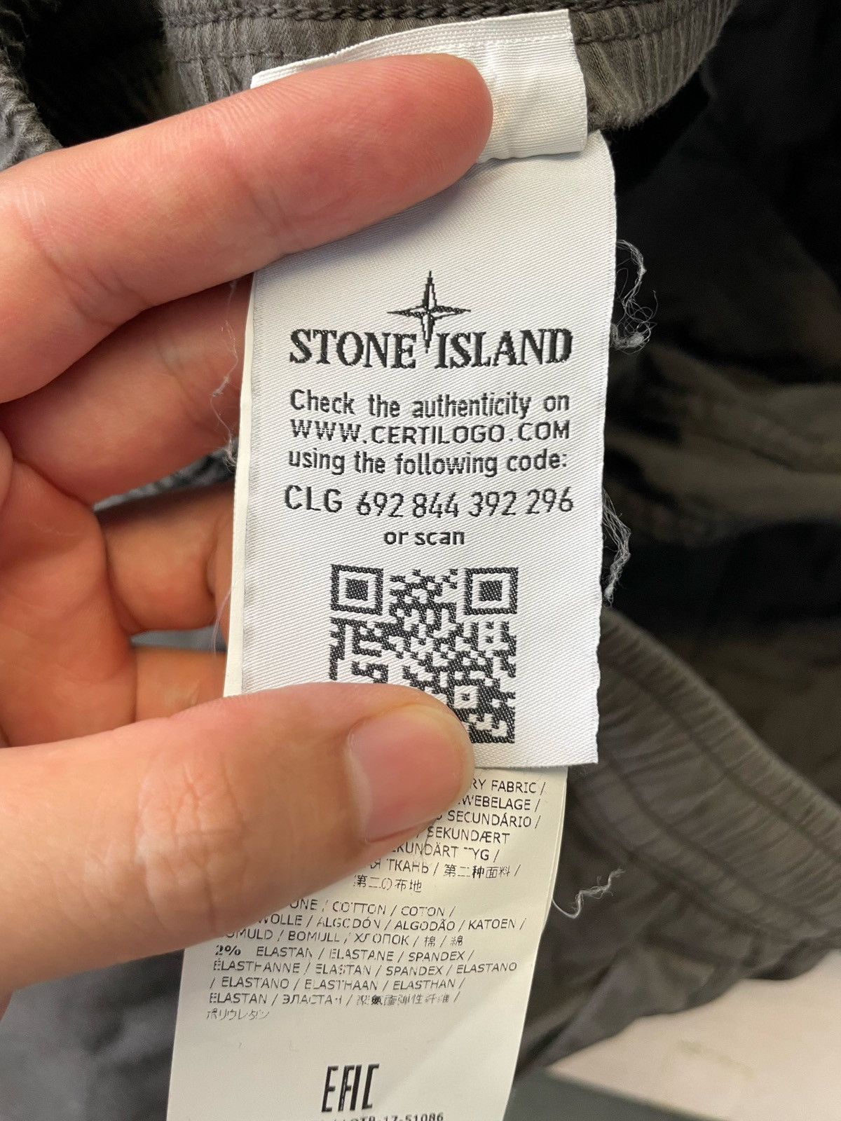 Stone Island Stone Island Ghost Piece Patch Cargo Pants Size US 36 / EU 52 - 12 Thumbnail