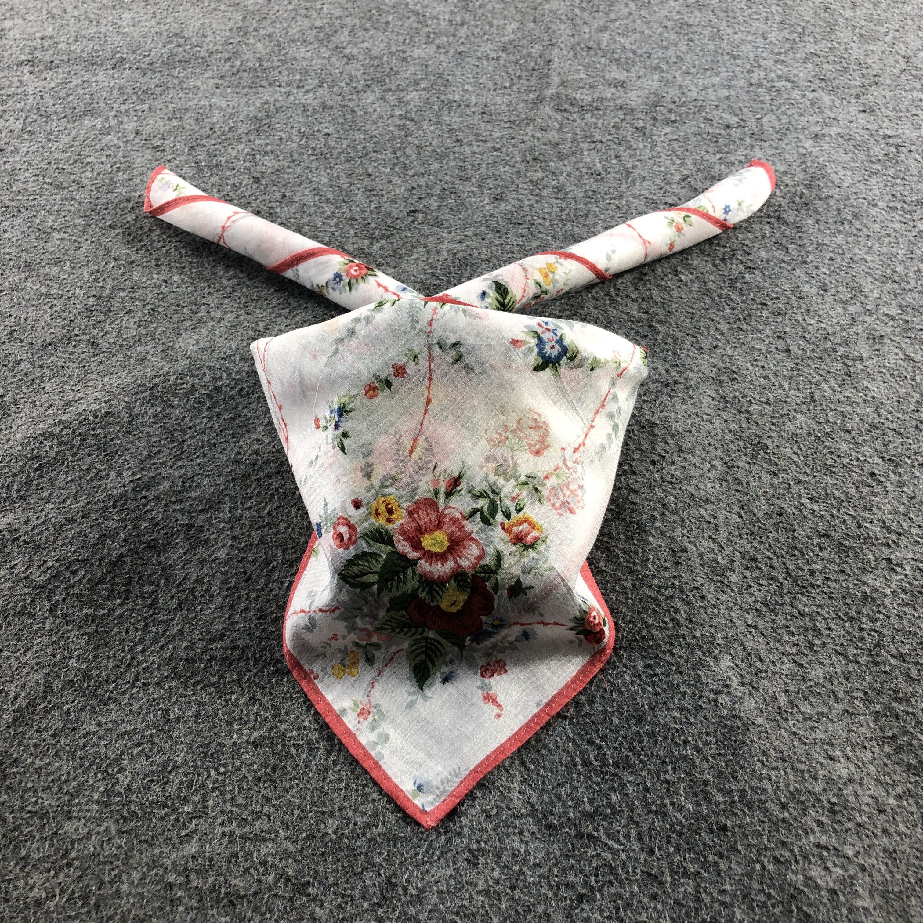 Ralph Lauren Ralph Lauren Floral Handkerchief Neckerchief Bandana H2710 Size ONE SIZE - 2 Thumbnail