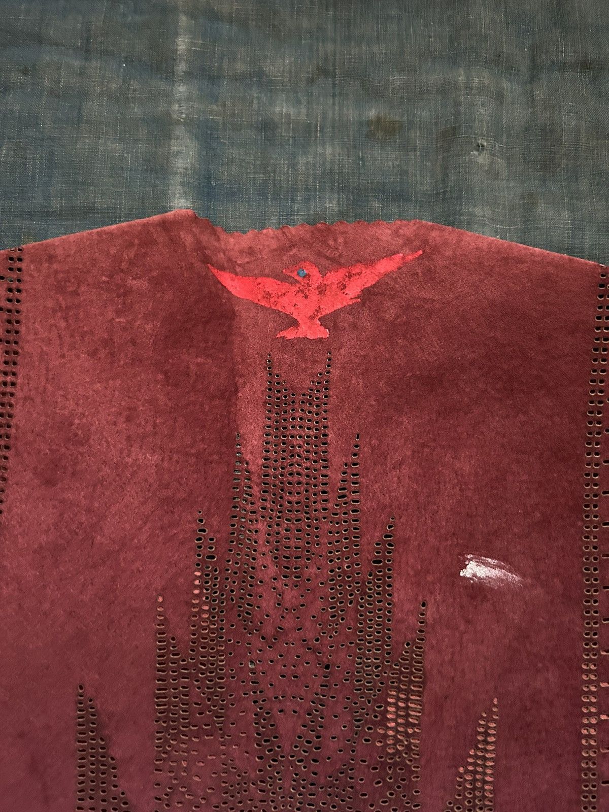 Kapital × Kapital Kountry Kapital Leather Thunderbird Vest Size US S / EU 44-46 / 1 - 10 Thumbnail