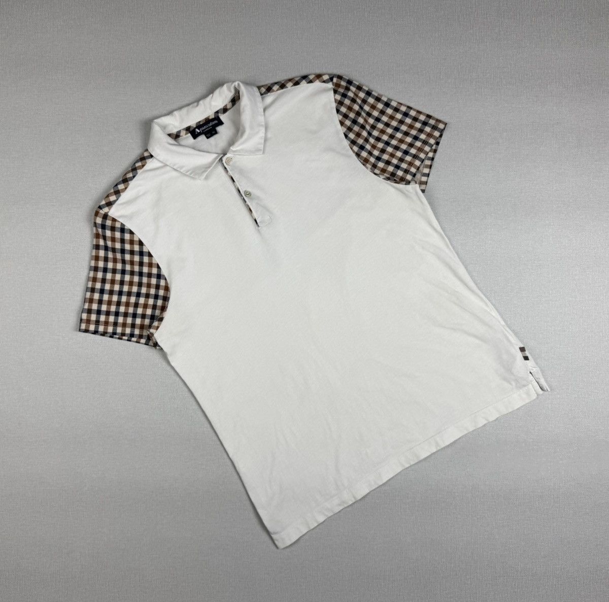 Aquascutum Men’s Aquascutum Polo T-Shirt size M Size US M / EU 48-50 / 2 - 1 Thumbnail