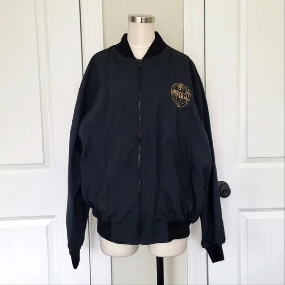 Universal Studios Gold Embroidered Logo Bomber Jacket Size US XL / EU 56 / 4 - 2 Thumbnail