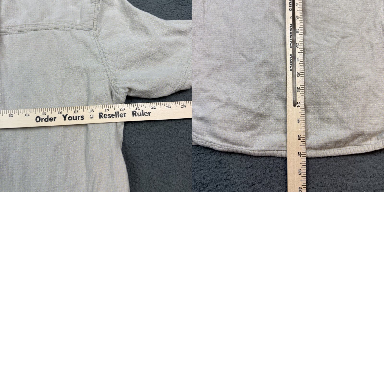 Gramicci VINTAGE Gramicci Shirt Mens L Beige Button-Up Collar Short Sleeve Hiking Size US L / EU 52-54 / 3 - 8 Thumbnail