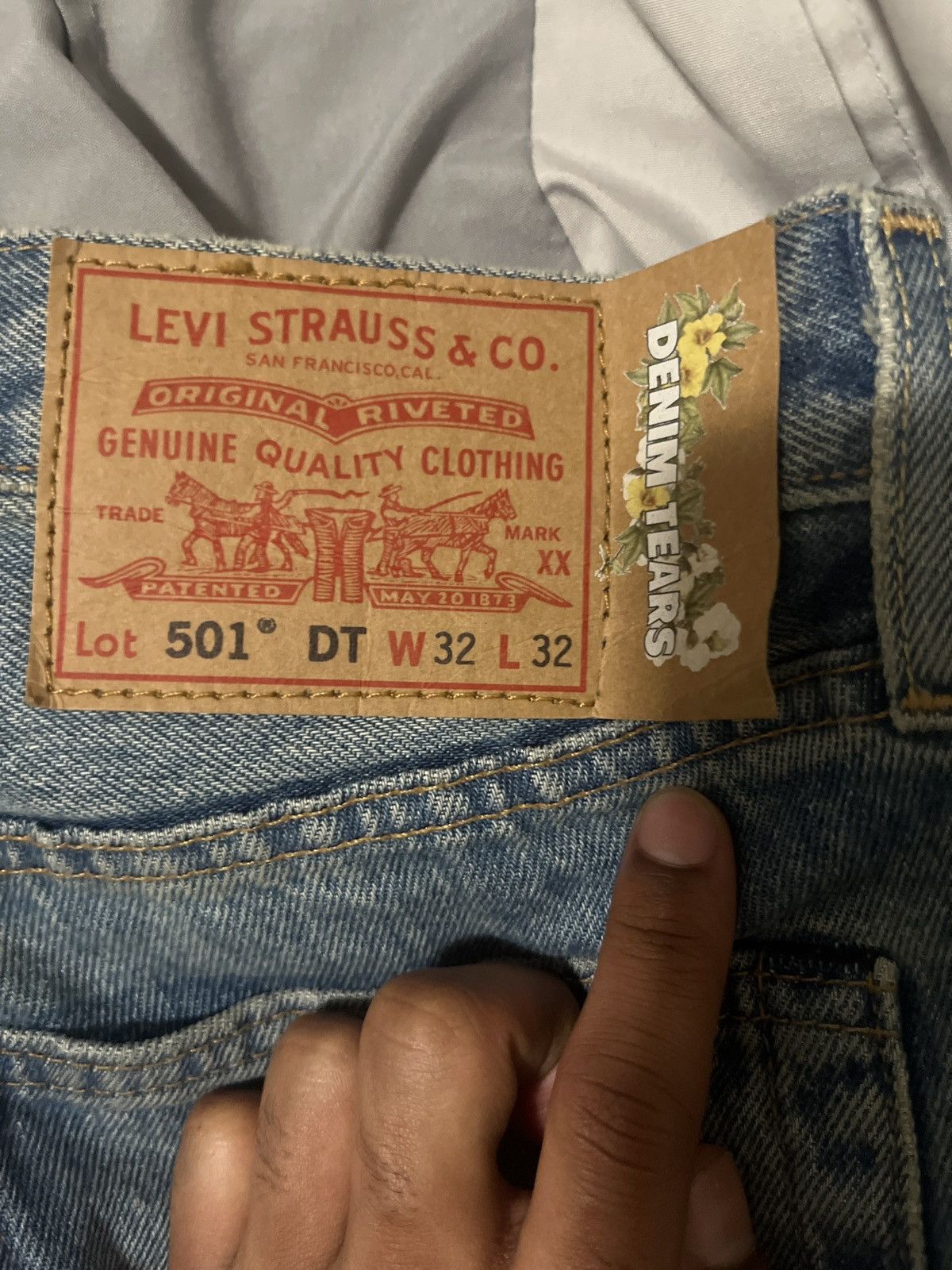 DENIM TEARS Denim tears jeans Size US 34 / EU 50 - 6 Thumbnail
