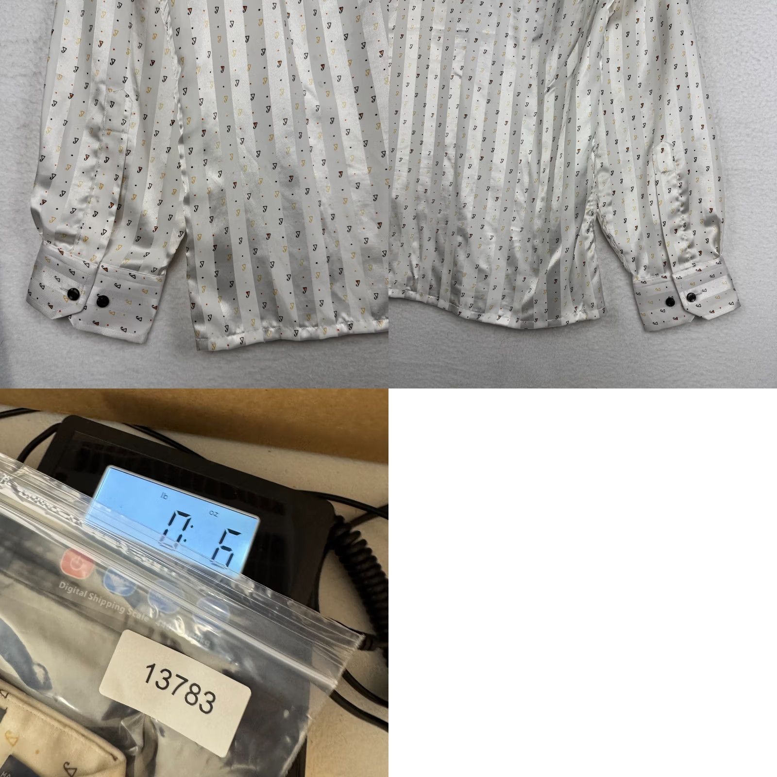 Vintage VINTAGE Givency for Chesa Long Sleeve Shirt Mens L Satin Disco 70s AOP Vintage Size US L / EU 52-54 / 3 - 9 Thumbnail