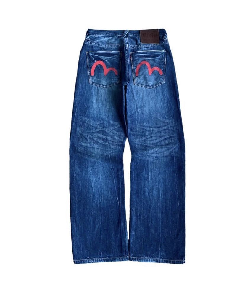 image of Evisu Denim Selvedge in Blue, Men's (Size 31)