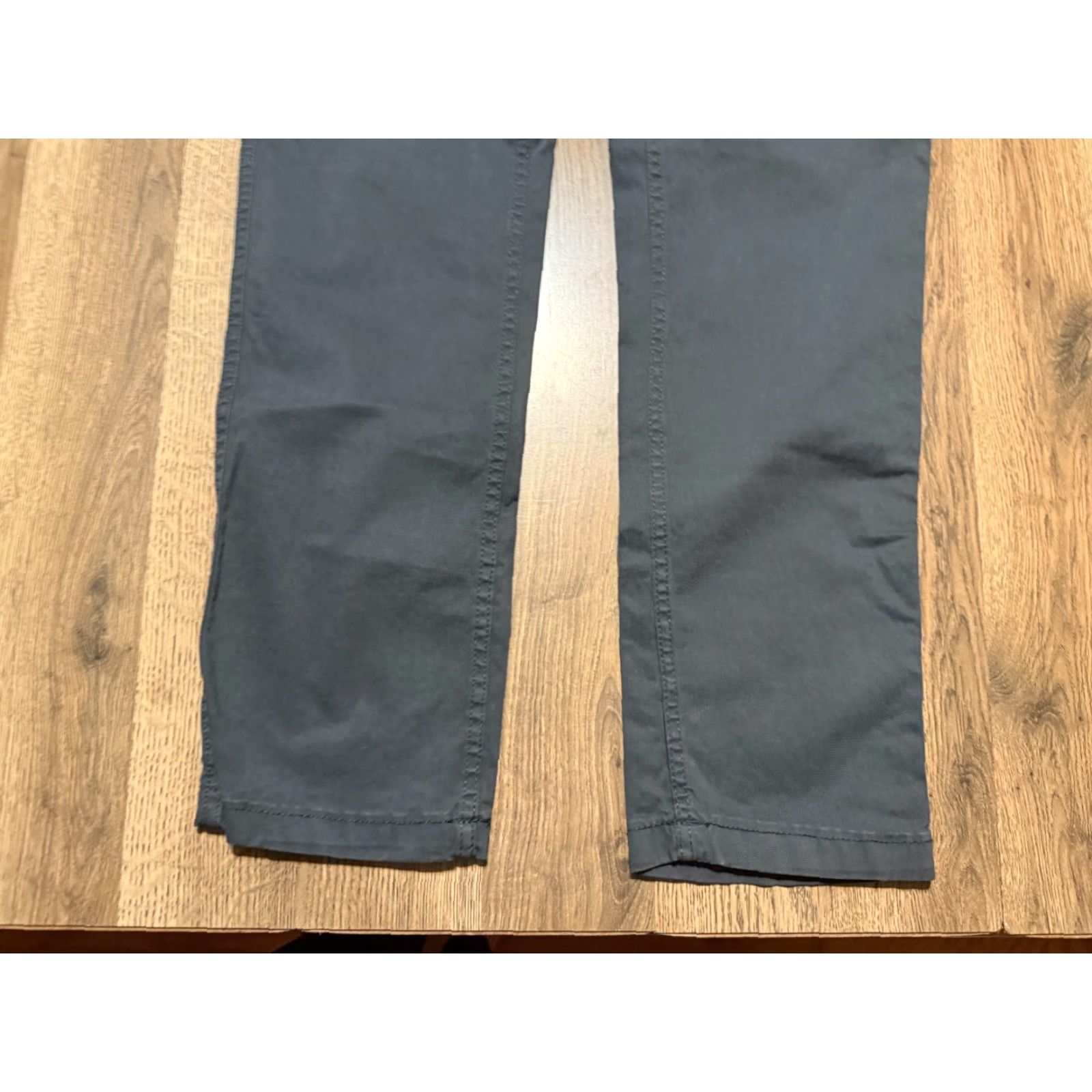 George George Jeans Men's 32x32 Gray Denim Slim Fit Mid Rise 5-Pocket Pockets Regular Inseam 32 - Straight Style Jeans Size US 32 / EU 48 - 3 Thumbnail