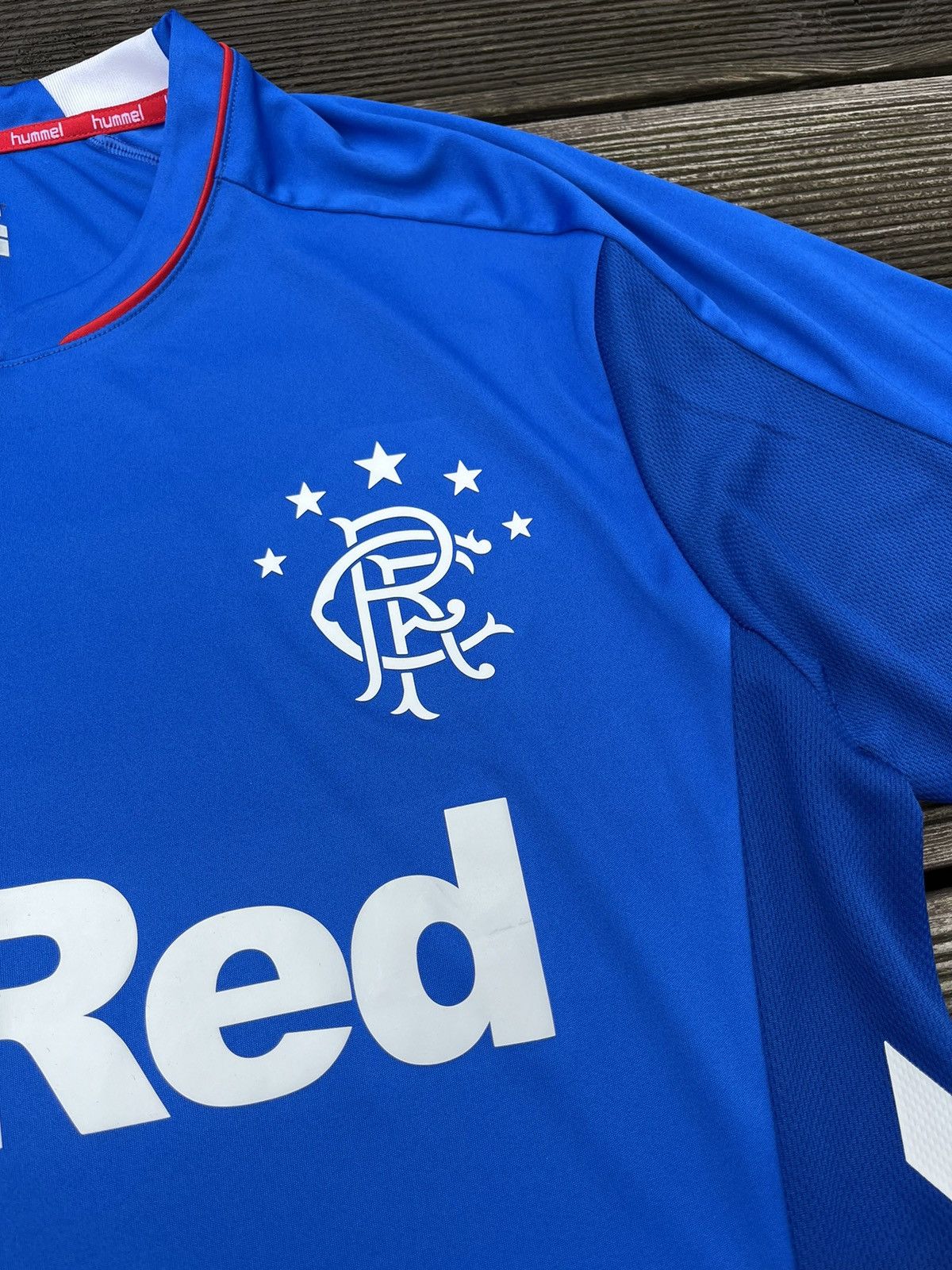 Hummel Glasgow Rangers 2019 2020 Home Football Jersey Blue L Size US L / EU 52-54 / 3 - 5 Thumbnail