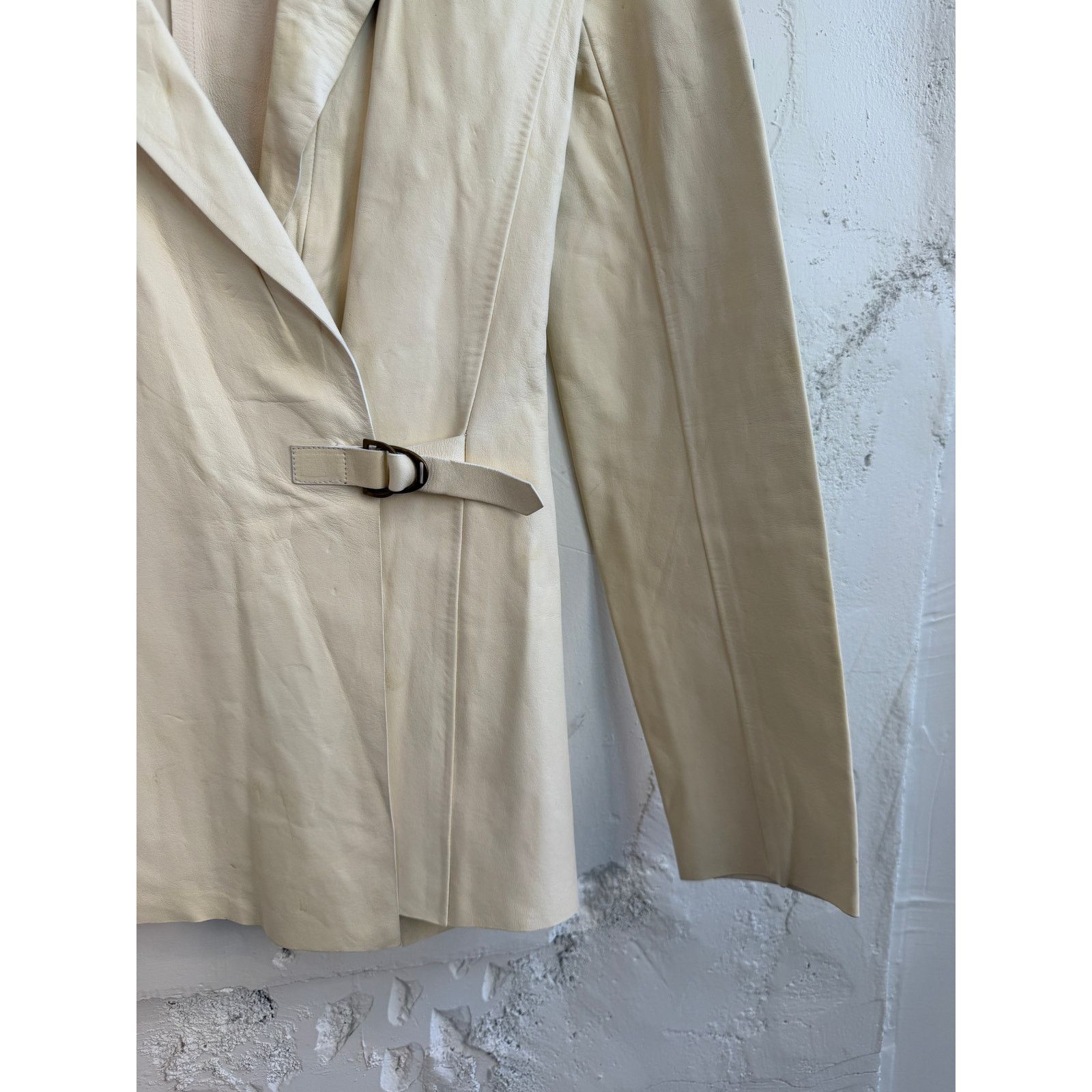 Ralph Lauren Purple Label Ralph Lauren Purple Label Sample Leather Belinda Jacket Size S / US 4 / IT 40 - 6 Thumbnail