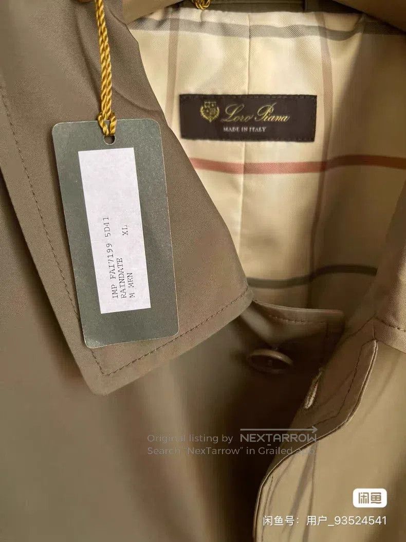 Loro Piana Loro Piana Casual Windbreaker Jacket Size US XL / EU 56 / 4 - 5 Thumbnail