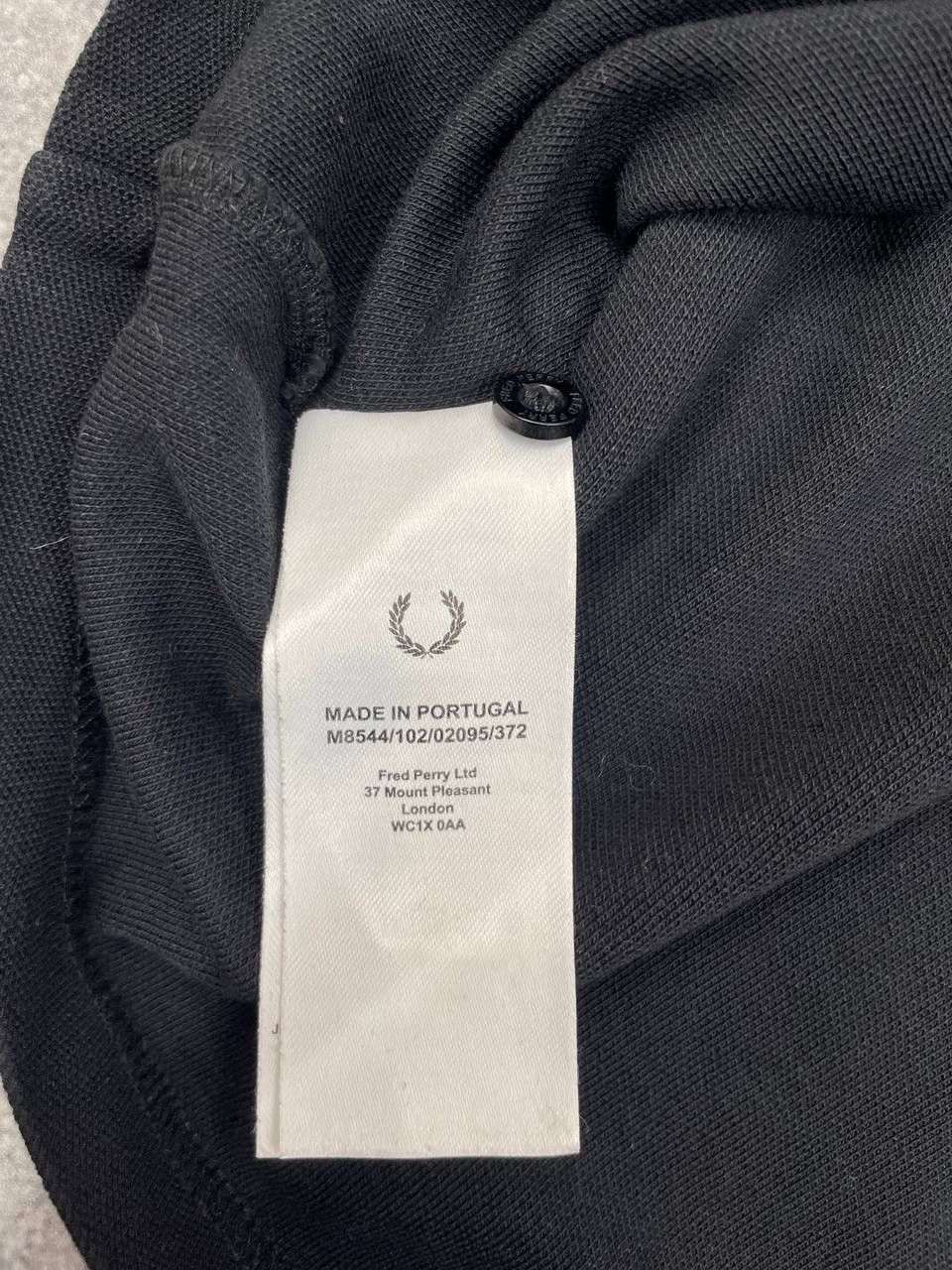 Fred Perry Fred Perry Men Cotton Polo Shirt Black Size S Size US S / EU 44-46 / 1 - 7 Thumbnail