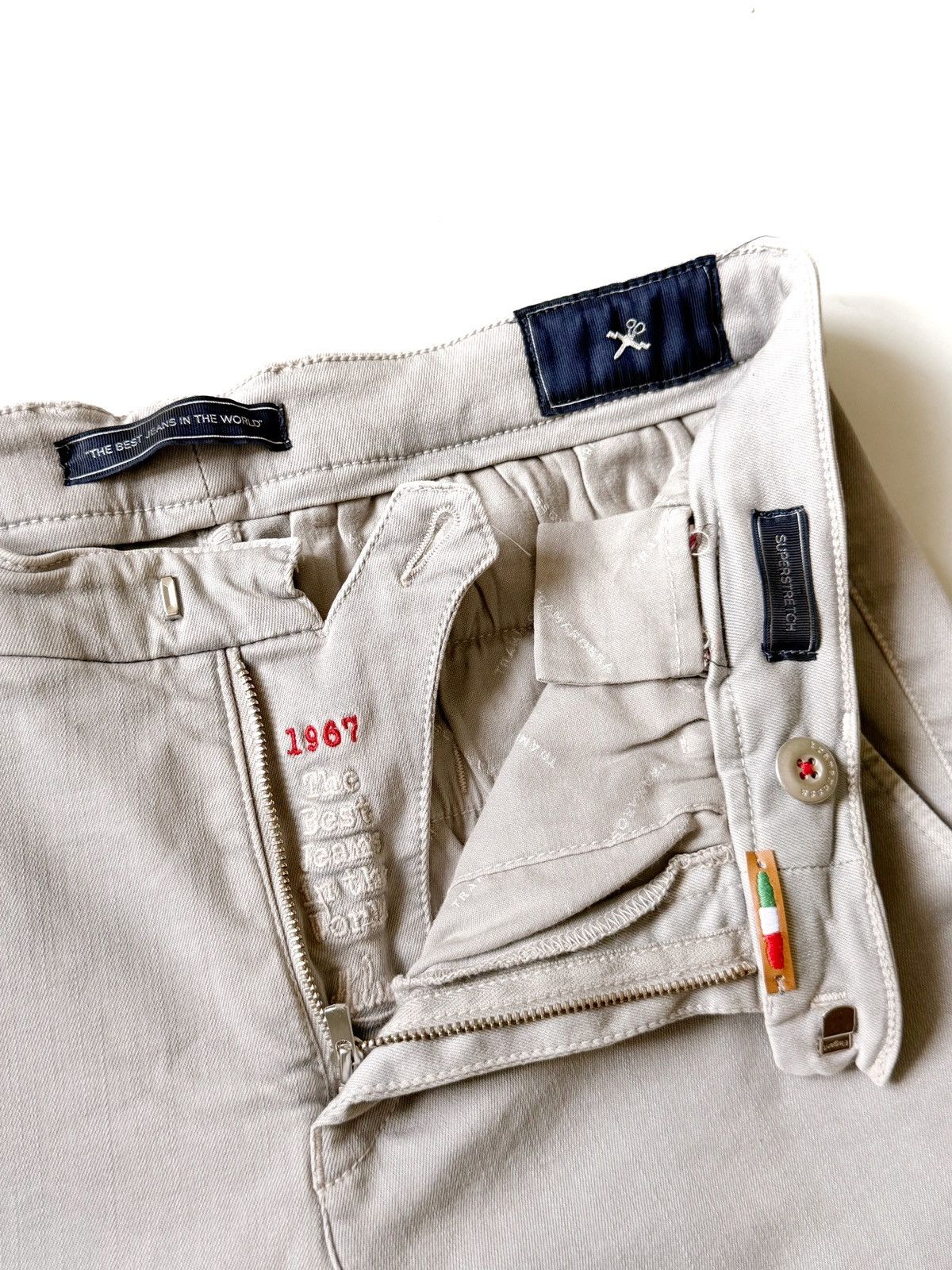 Other Tramarossa Mens Stretch Slim Classic Luxury Jeans 31 Italy Size US 31 - 5 Thumbnail