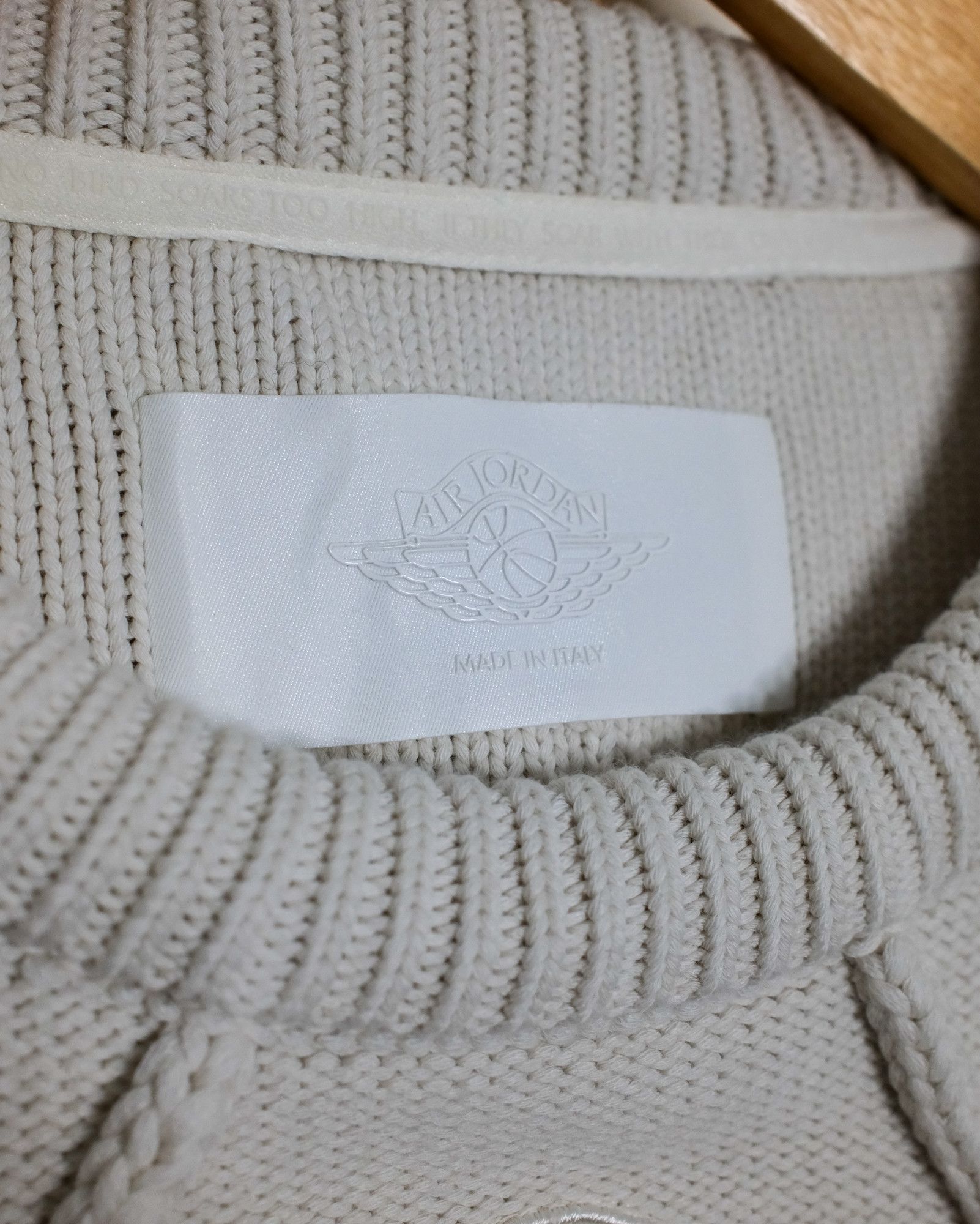 Jordan Brand Made in Italy Basketball Net Sweater Size US M / EU 48-50 / 2 - 2 Thumbnail