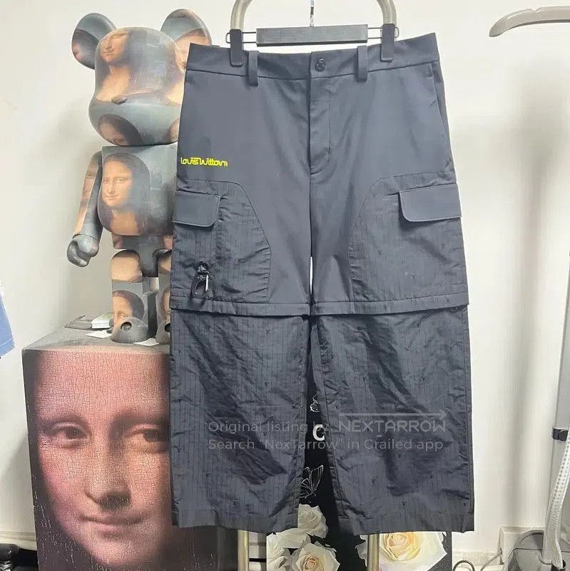 Louis Vuitton Louis Vuitton Black Casual Trousers for Men . Size US 30 / EU 46 - 1 Thumbnail