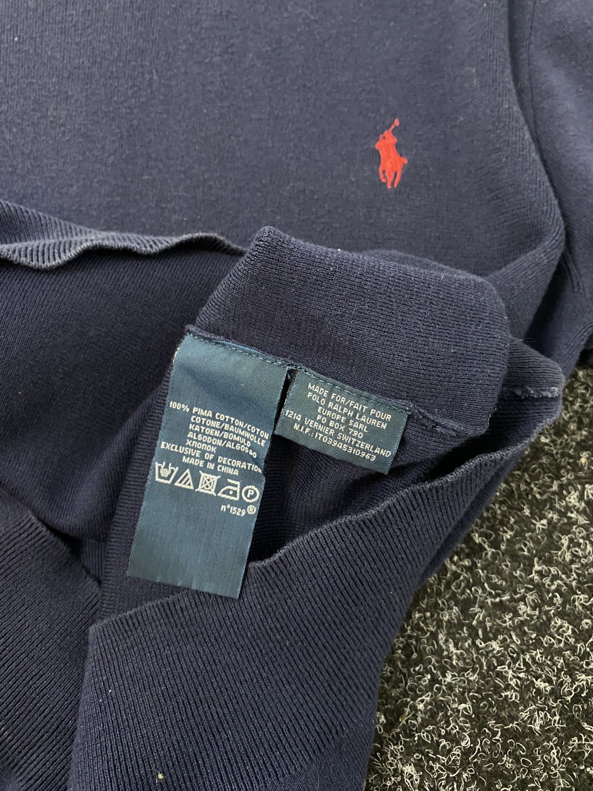 Vintage POLO RALPH LAUREN VINTAGE SWEATER 90s Size US XL / EU 56 / 4 - 4 Thumbnail