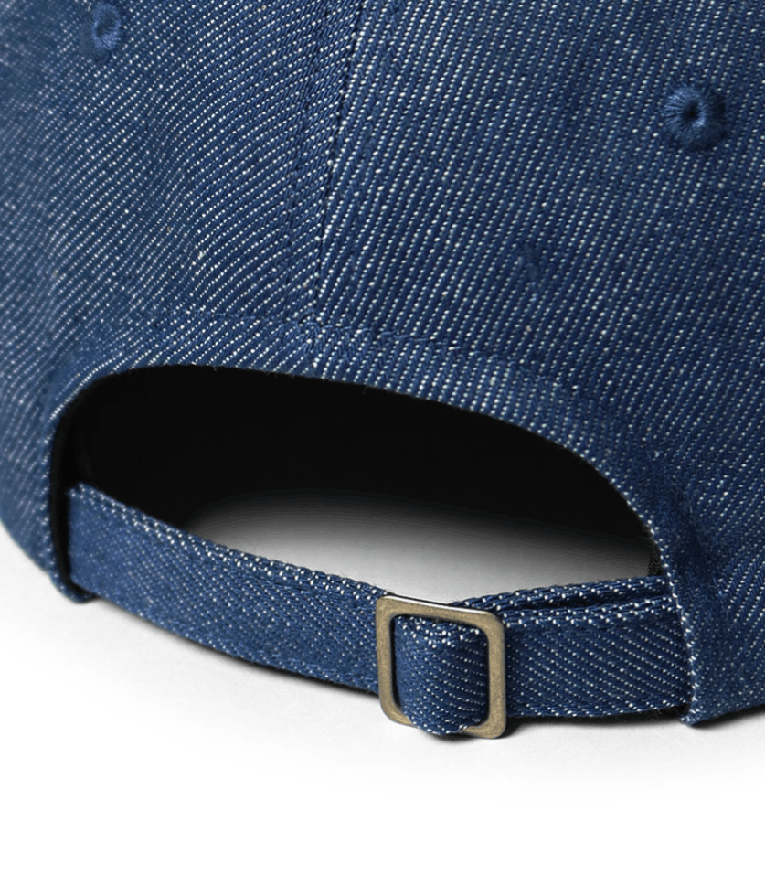 Kapital 11.5oz Denim Baseball CAP (The Denim Died embroidery) Size ONE SIZE - 7 Thumbnail