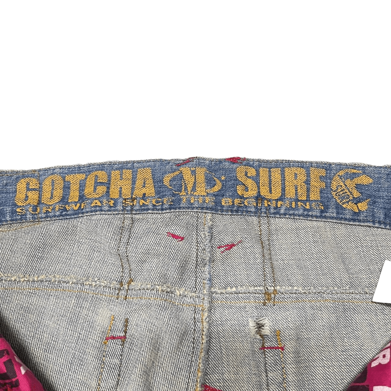 Gotcha Vintage Gotcha Global Surf Travel Denim Jeans Size US 33 - 9 Thumbnail