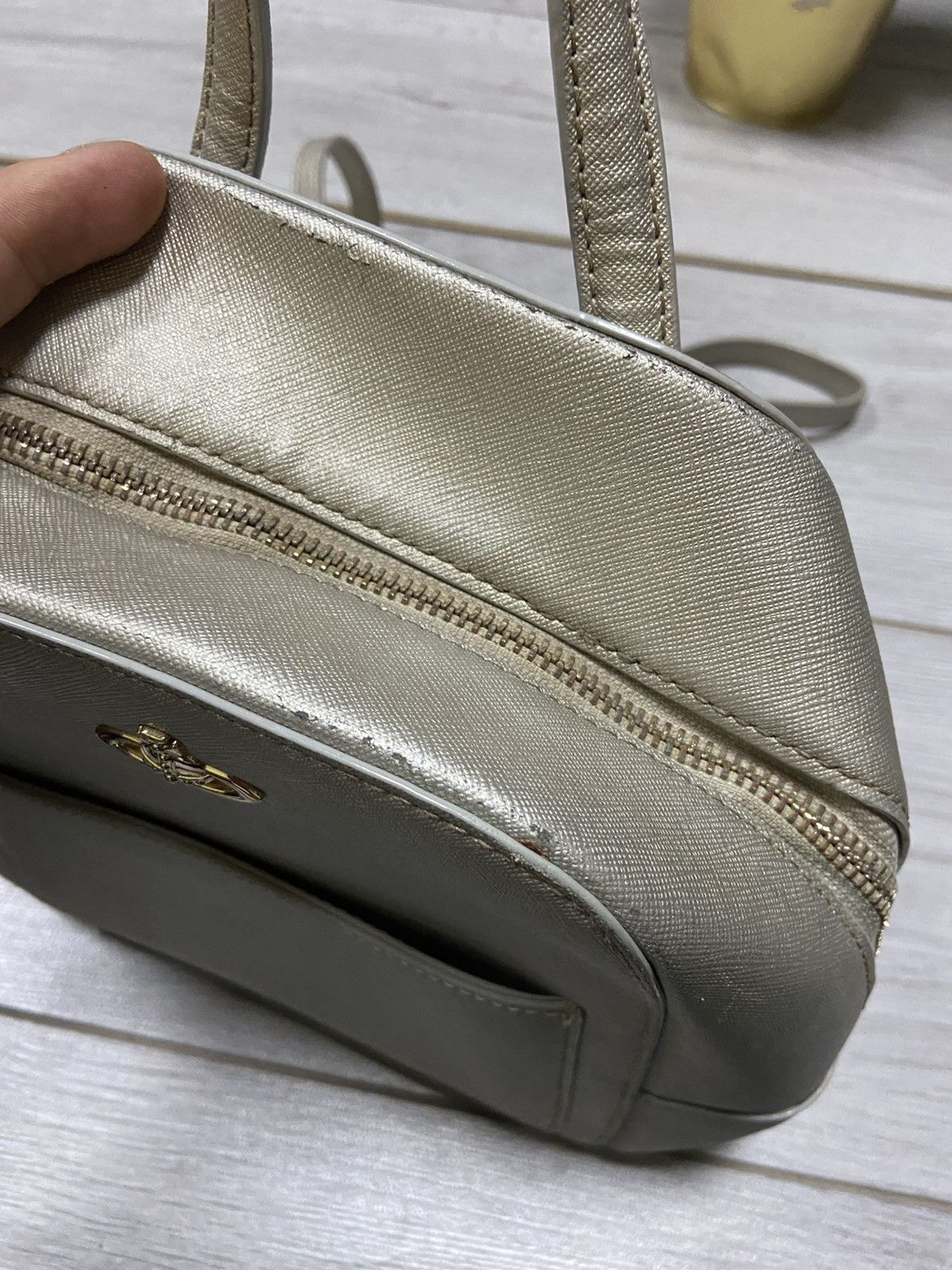Vivienne Westwood Vivienne Westwood leather small backpack orb Size ONE SIZE - 8 Thumbnail