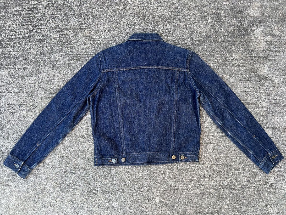 A.P.C. Vintage A.P.C. Double Pocket Redline Denim Jacket Size US M / EU 48-50 / 2 - 2 Thumbnail