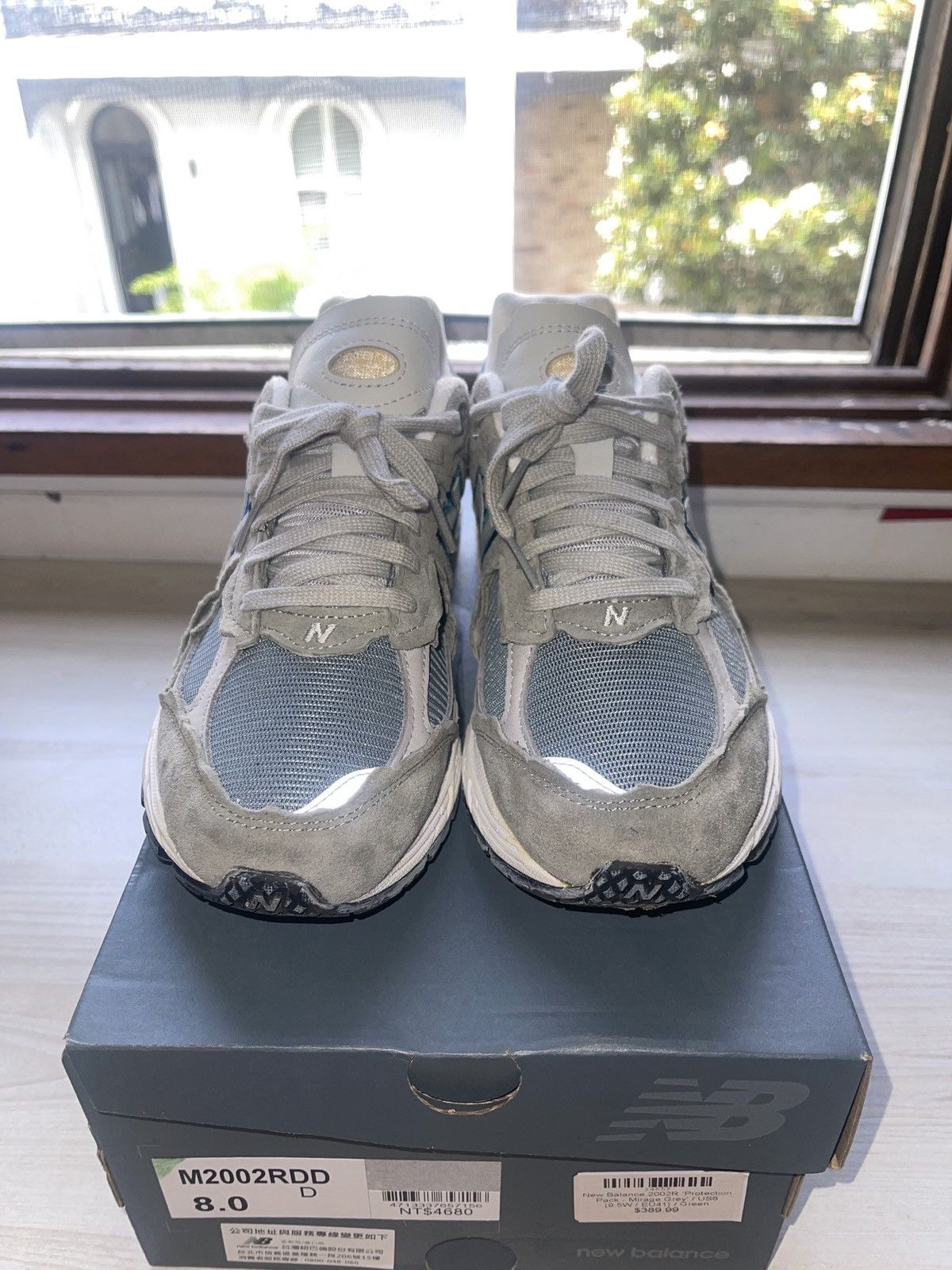 New Balance New Balance 2002R Protection Pack Mirage Grey/Green US8 Size US 8 / EU 41 - 2 Thumbnail