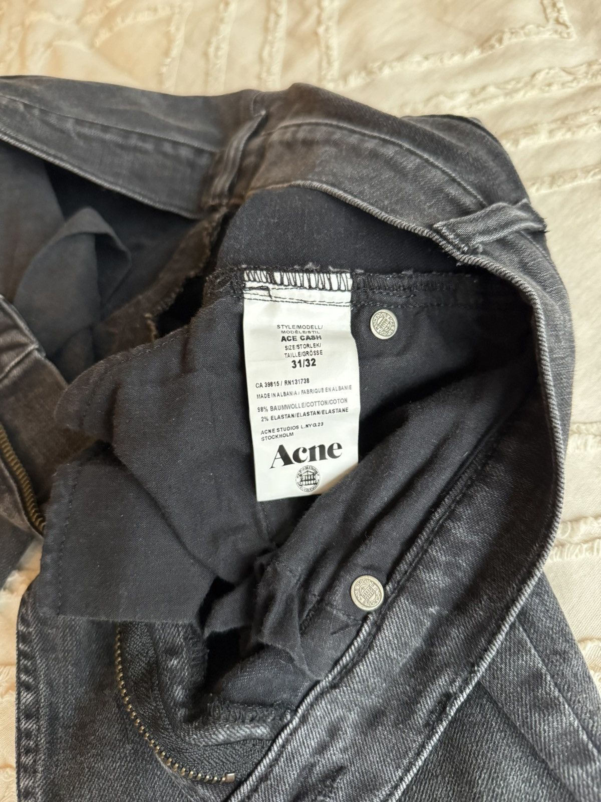 Acne Studios Acne Studios Ace Cash Size US 31 - 3 Thumbnail