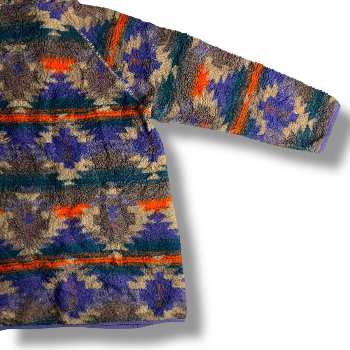 Kapital 🇯🇵 TITICACA COLOURFUL NATIVE FLEECE JACKET Size US L / EU 52-54 / 3 - 9 Thumbnail