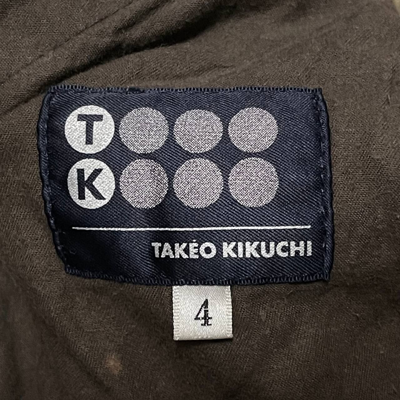 Takeo Kikuchi Vtg TK Takeo Kikuchi Extraheavy Herringbone Cargo Trouser Size US 32 / EU 48 - 8 Thumbnail