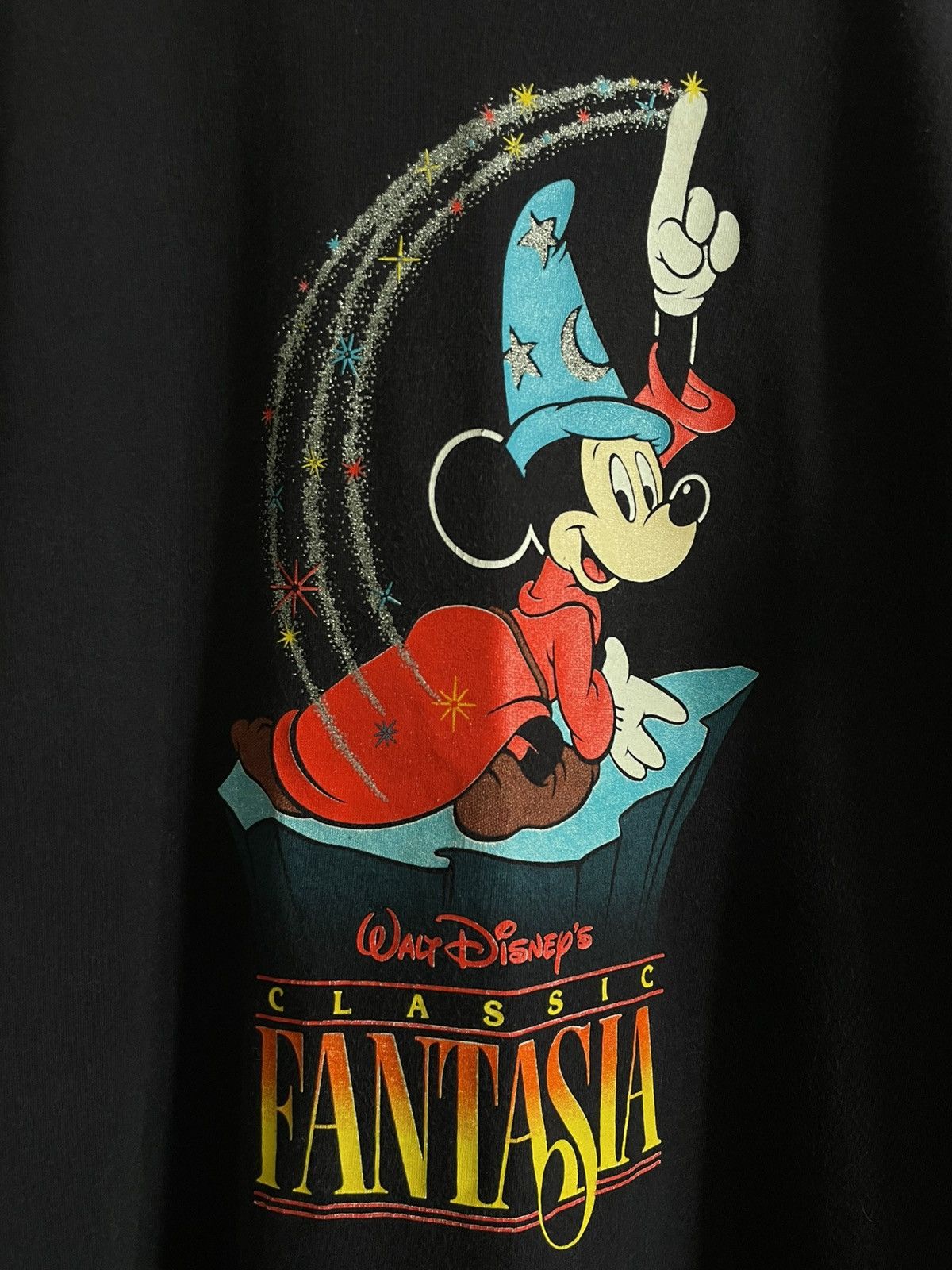 Disney Vintage 80’s Disney Fantasia Mickey Mouse T-Shirt RARE Size US M / EU 48-50 / 2 - 3 Thumbnail