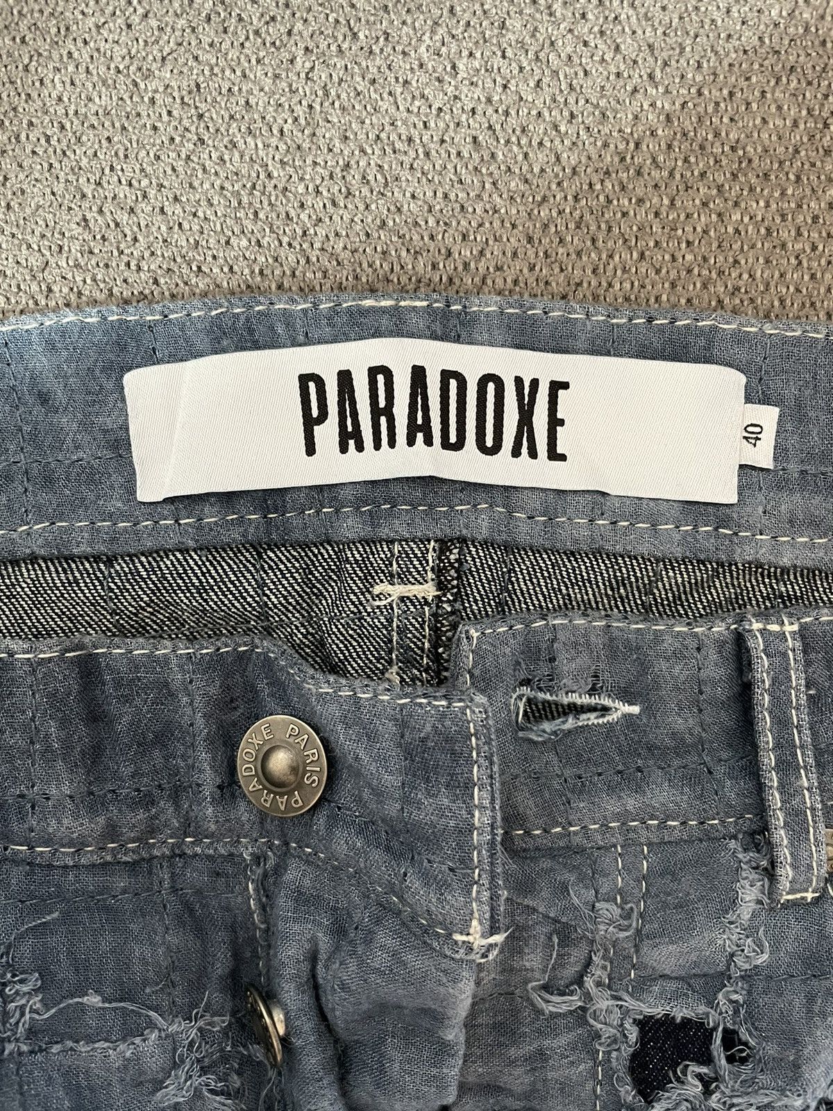 Paradoxe Paris Paradoxe Paris Boro Flared Denim Size US 31 - 5 Thumbnail