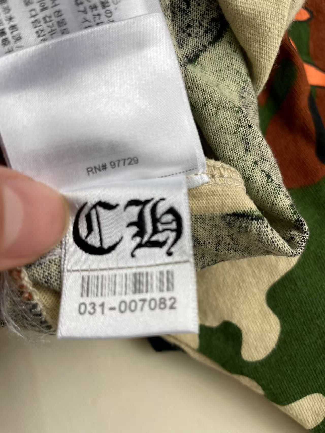 Chrome Hearts Chrome Hearts Matty Boy Camouflage Long Sleeve T-Shirt Tee Size US M / EU 48-50 / 2 - 12 Thumbnail