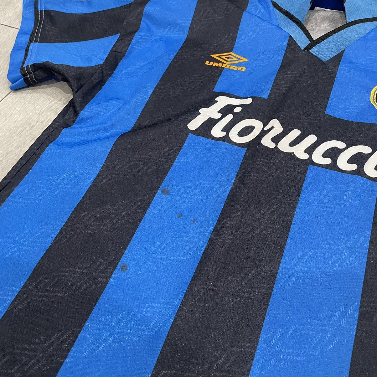 Pro Player Retro Fiorucci 90s Inter Milan magila umbro Shirt Jersey 93 Size US M / EU 48-50 / 2 - 4 Thumbnail
