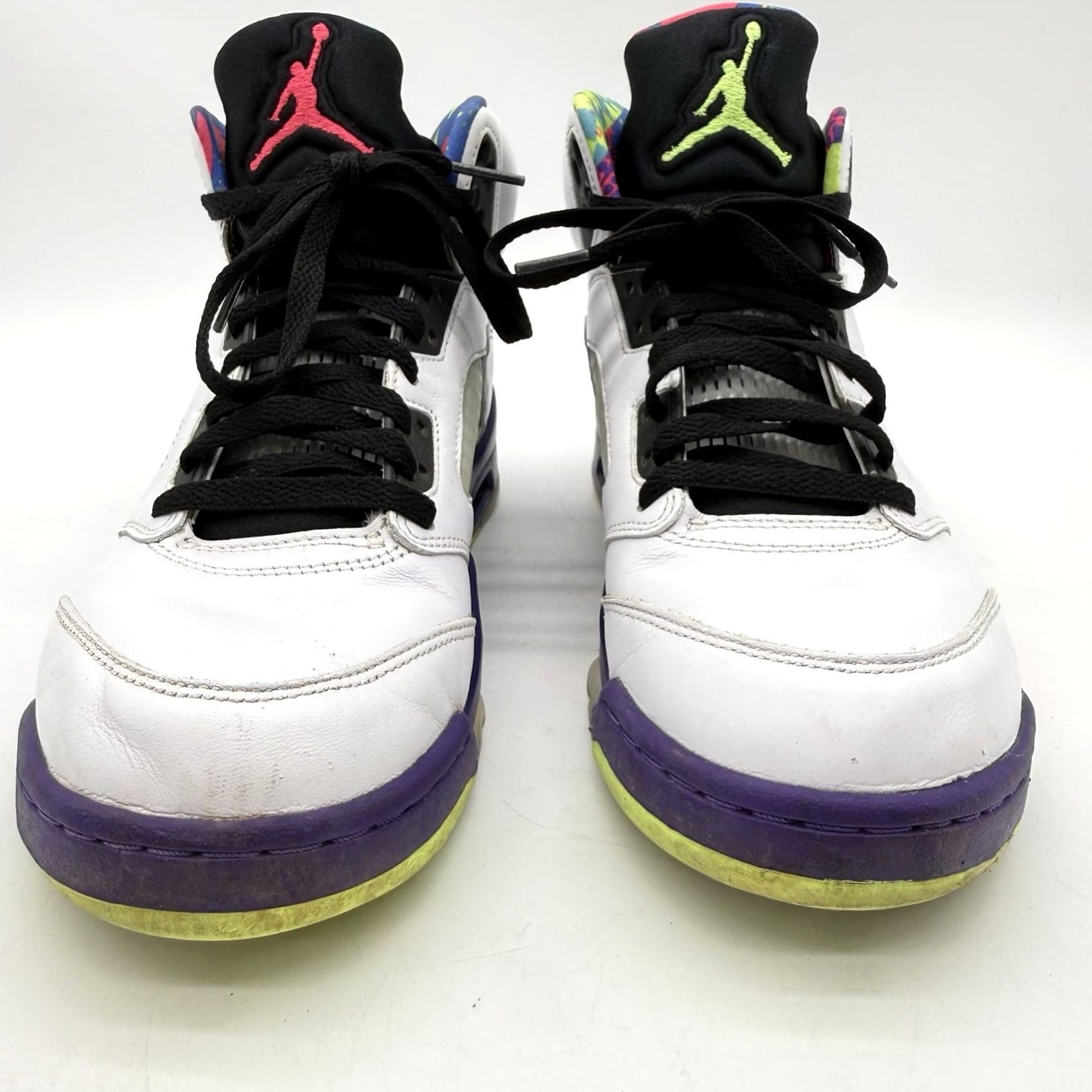 Jordan Brand Jordan 5 Retro Alternate Bel-Air Sneaker Men 8 White Nike Style: Air Jordan 5 Retro Bel-Air 90s Theme Shoes Mens Size US 9 / EU 42 - 3 Thumbnail