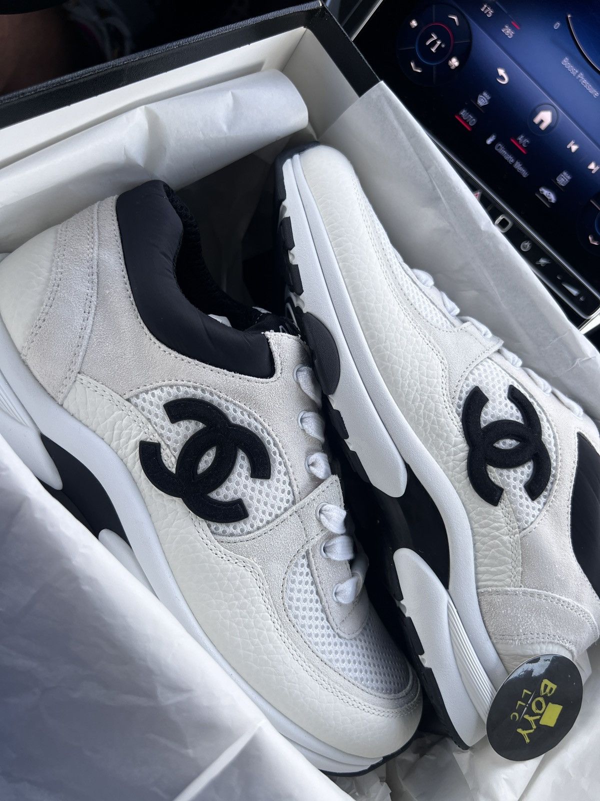 Chanel Chanel cc sneakers 42 Size US 9 / EU 42 - 3 Thumbnail
